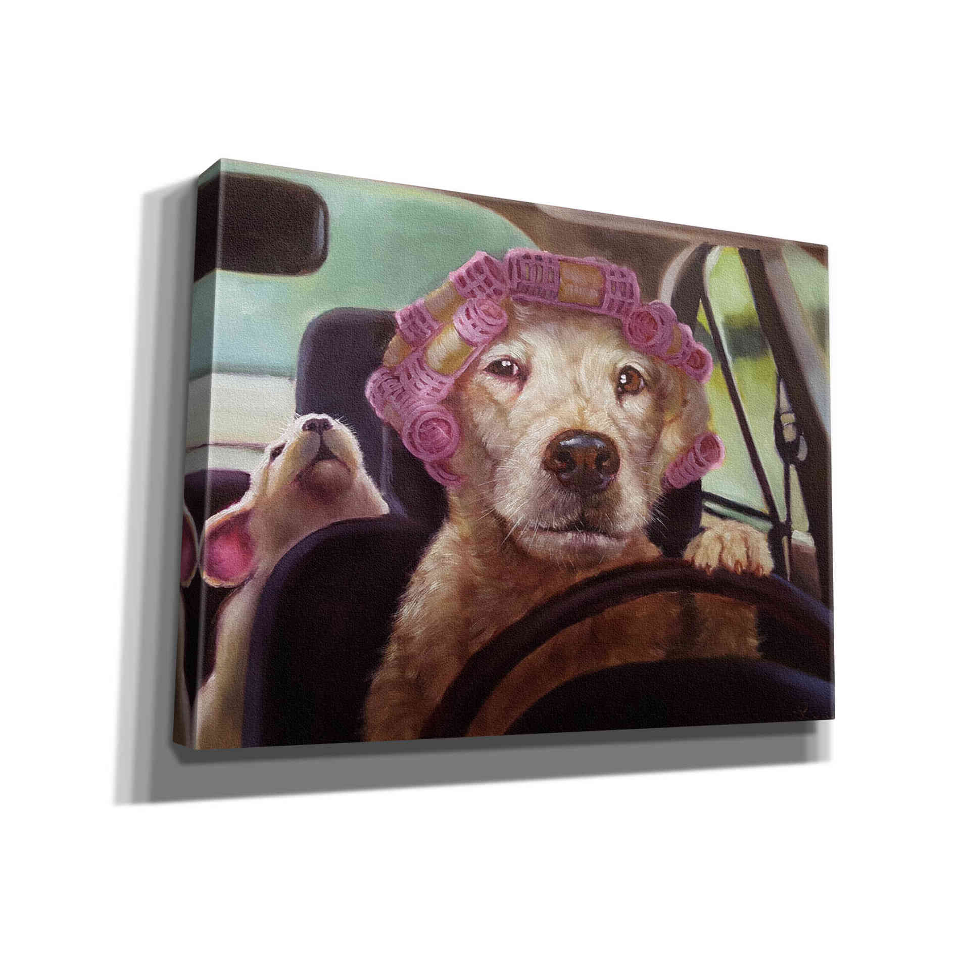 'Mommy Chauffeur' by Lucia Heffernan, Canvas Wall Art