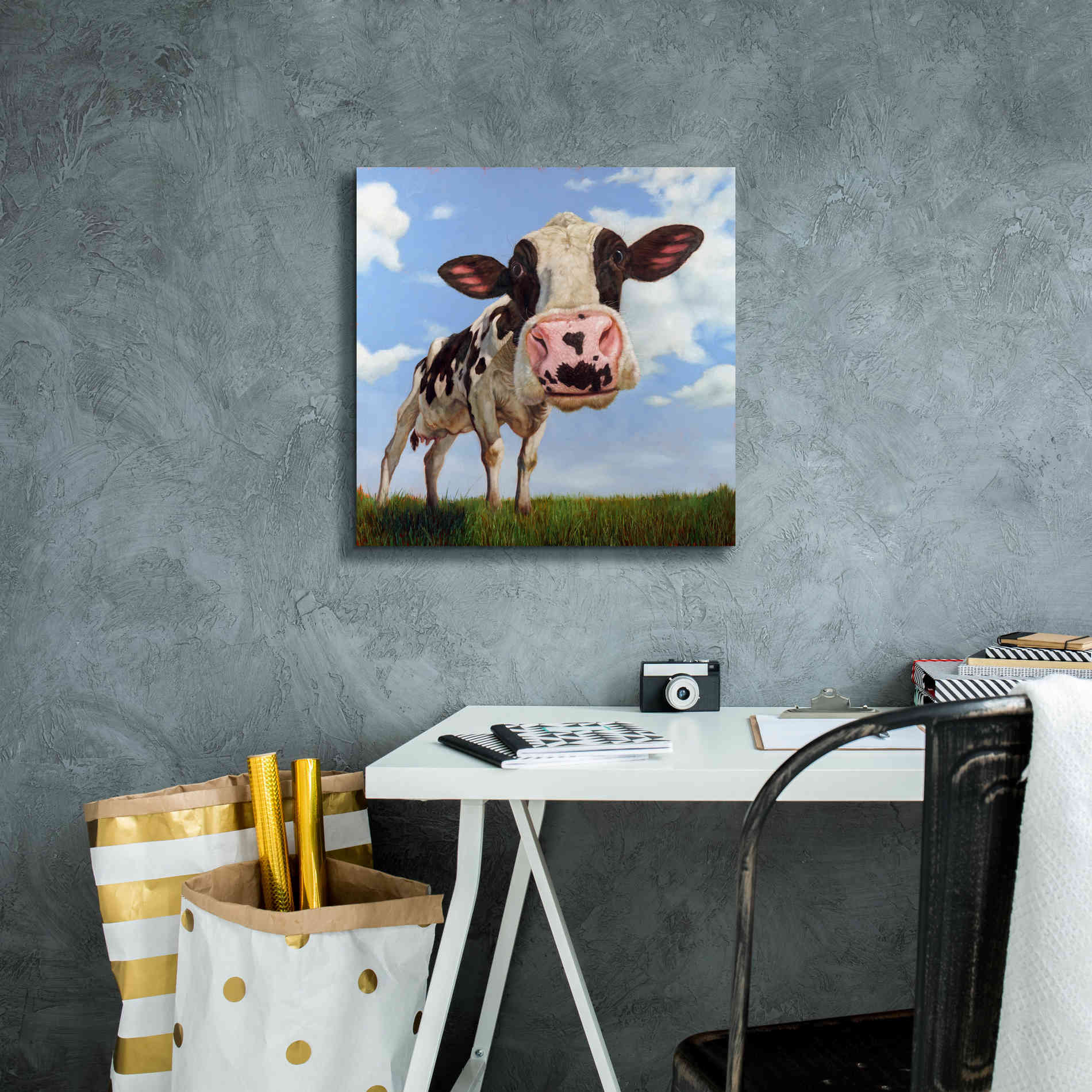 'Penelope' by Lucia Heffernan, Canvas Wall Art,18x18