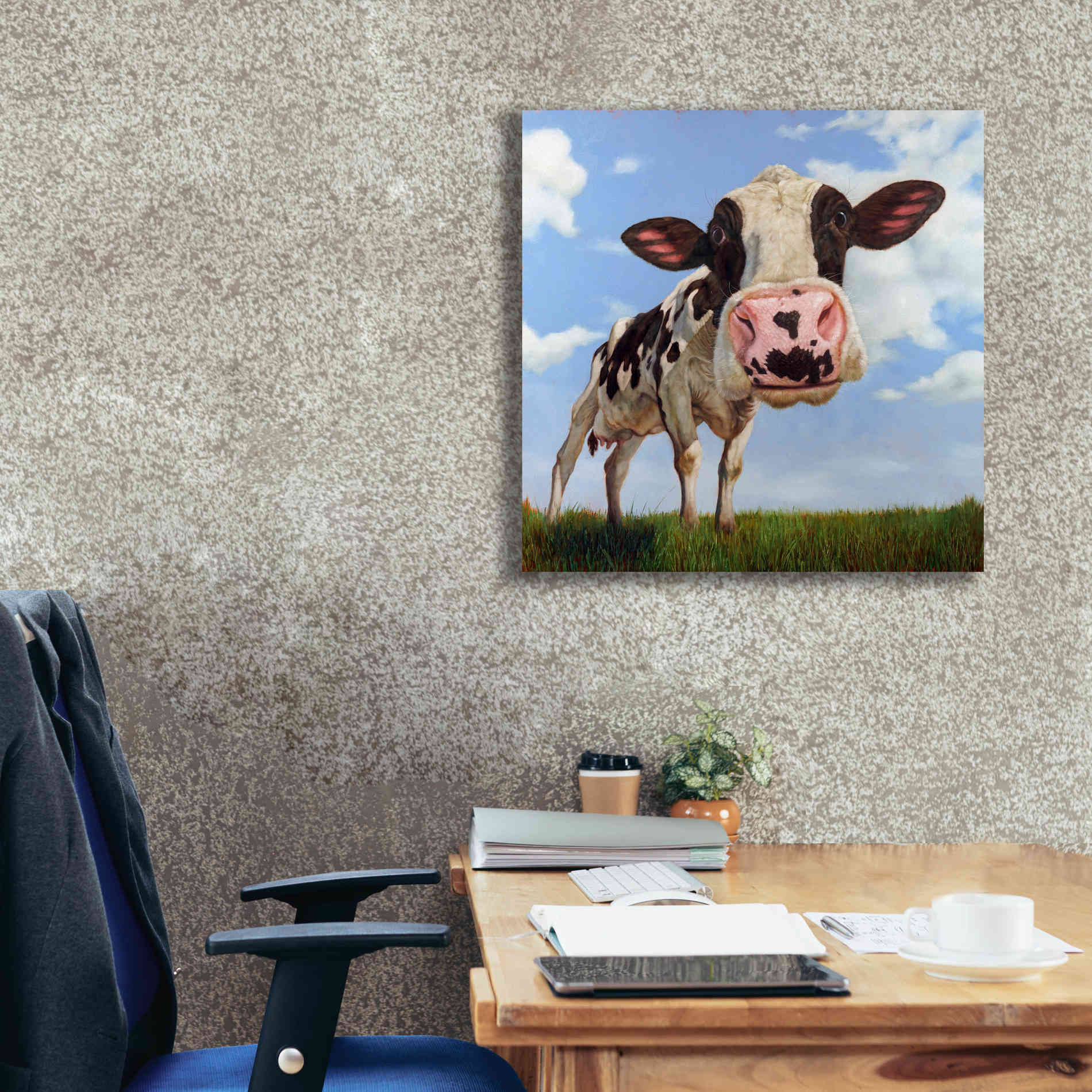 'Penelope' by Lucia Heffernan, Canvas Wall Art,26x26