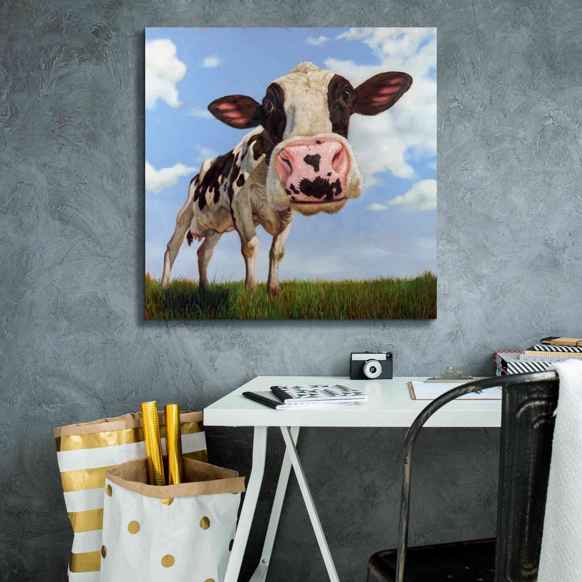 'Penelope' by Lucia Heffernan, Canvas Wall Art,26x26