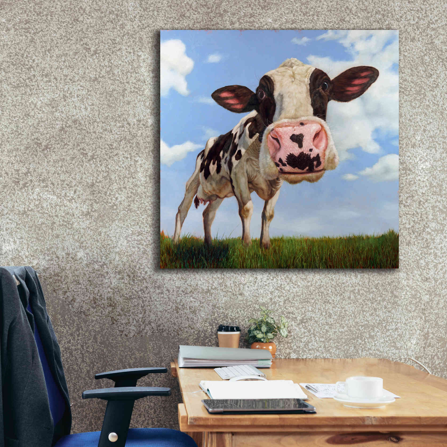 'Penelope' by Lucia Heffernan, Canvas Wall Art,37x37