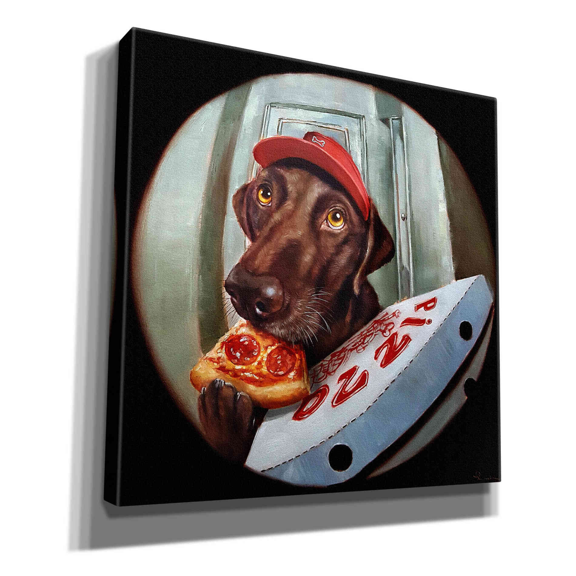 'Pupperoni' by Lucia Heffernan, Canvas Wall Art