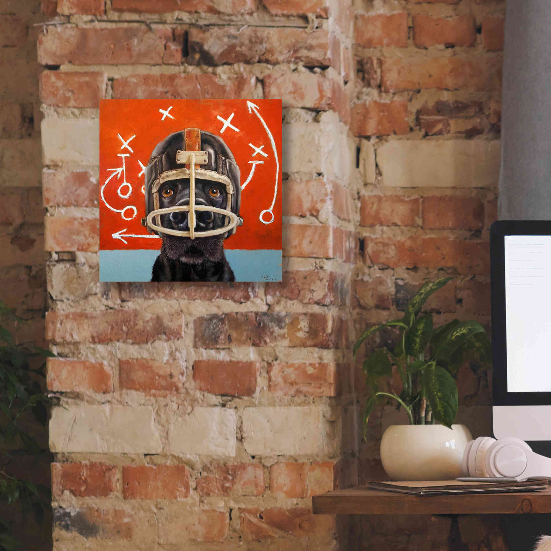 'Rookie' by Lucia Heffernan, Canvas Wall Art,12x12