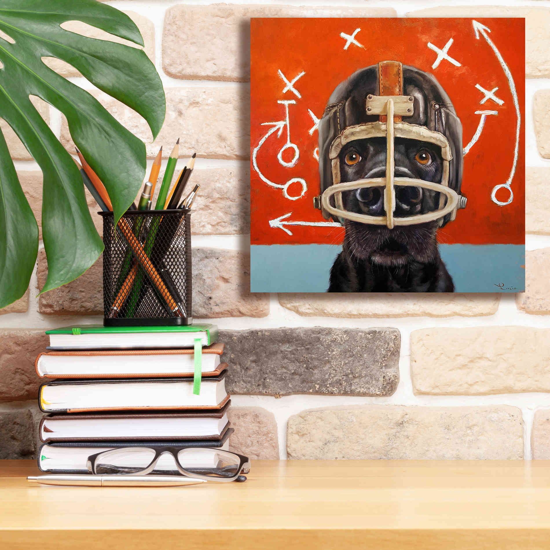 'Rookie' by Lucia Heffernan, Canvas Wall Art,12x12