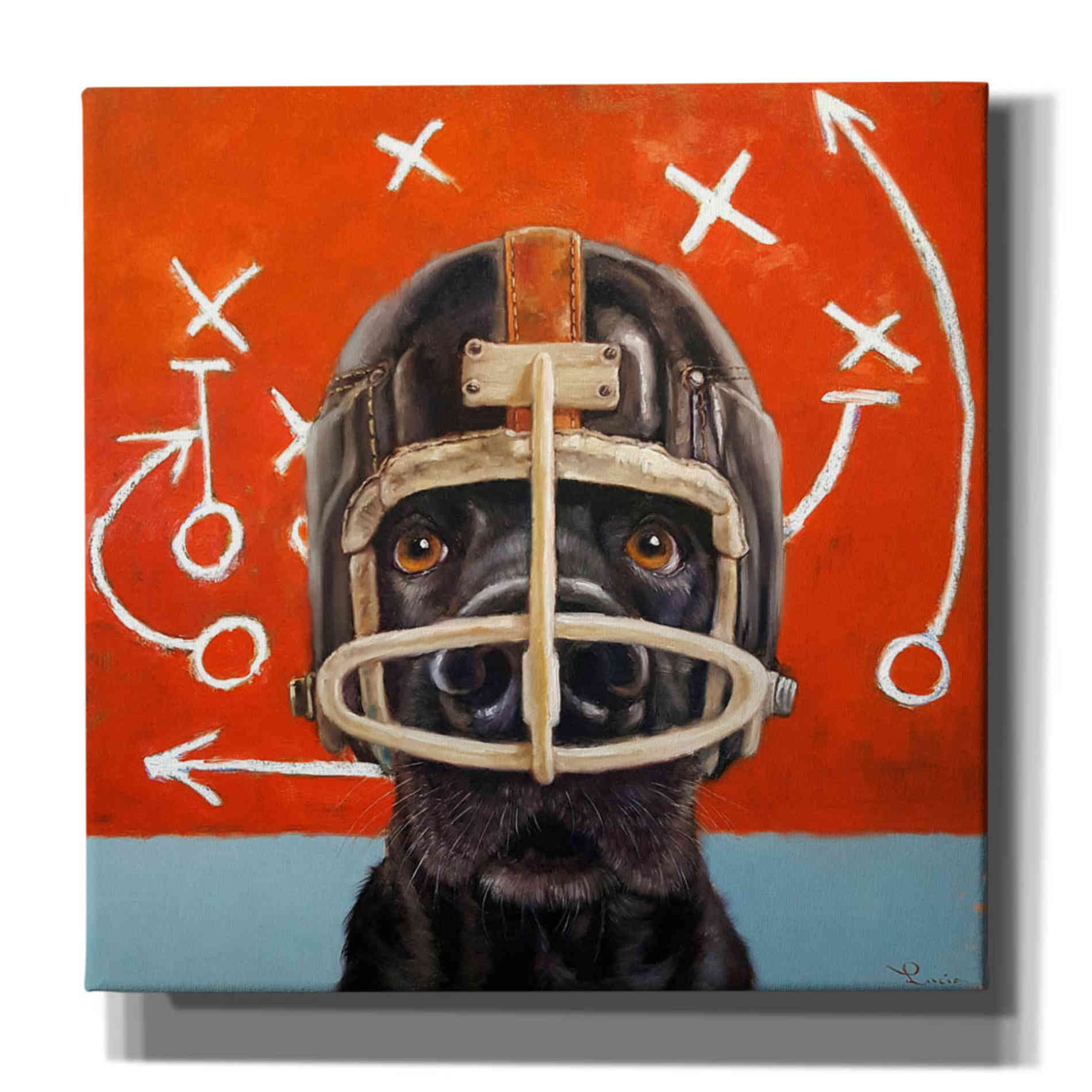 'Rookie' by Lucia Heffernan, Canvas Wall Art
