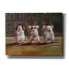 'Three Wise Mice' by Lucia Heffernan, Canvas Wall Art