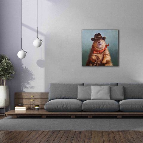 Image of 'Underground Cowboy' by Lucia Heffernan, Canvas Wall Art,37x37