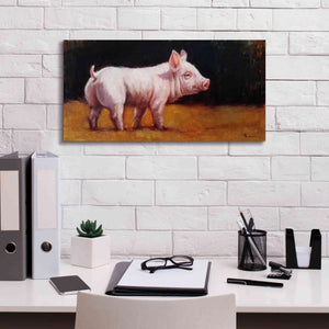 'Wilbur' by Lucia Heffernan, Canvas Wall Art,24x12