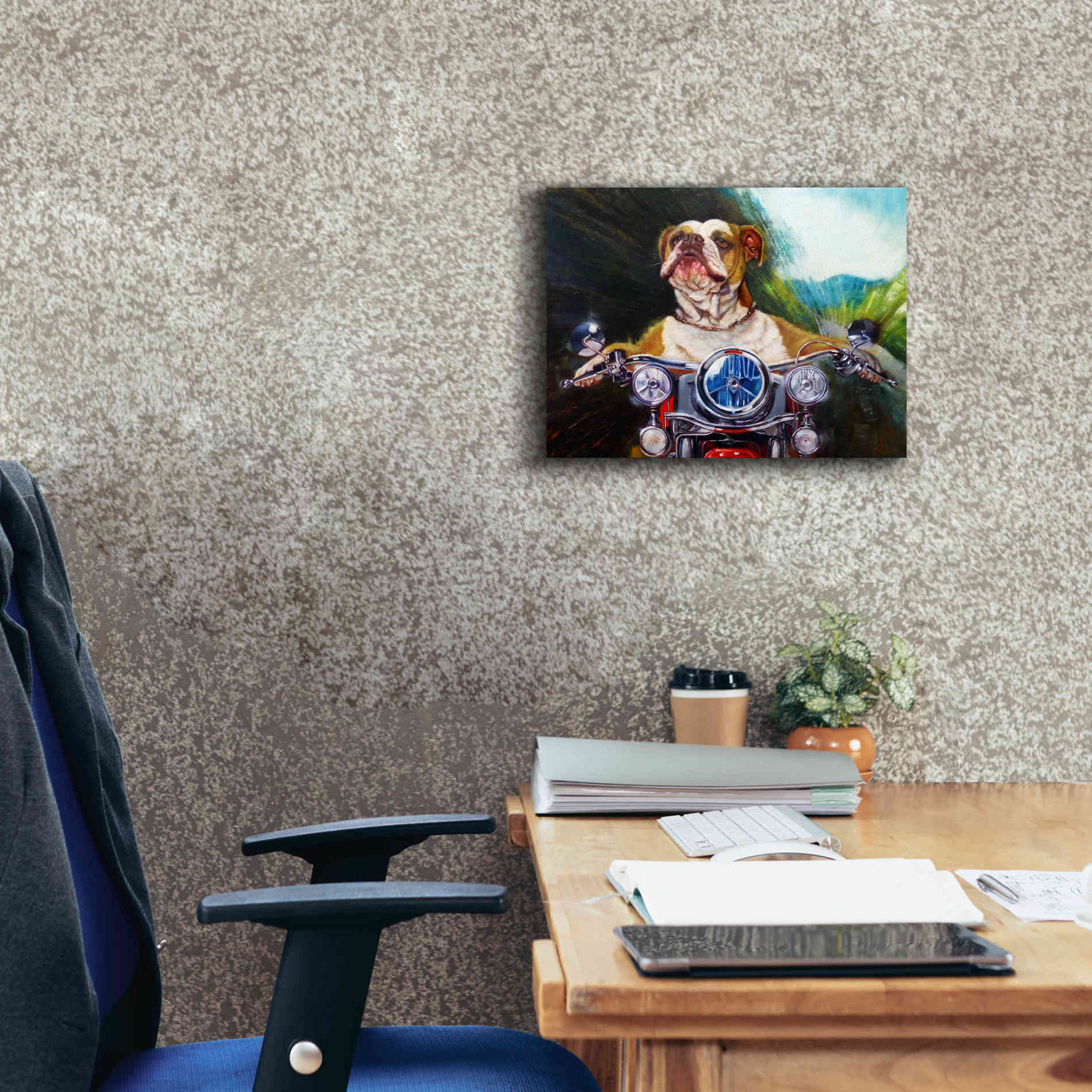 'Born To Be Wild' by Lucia Heffernan, Canvas Wall Art,16x12