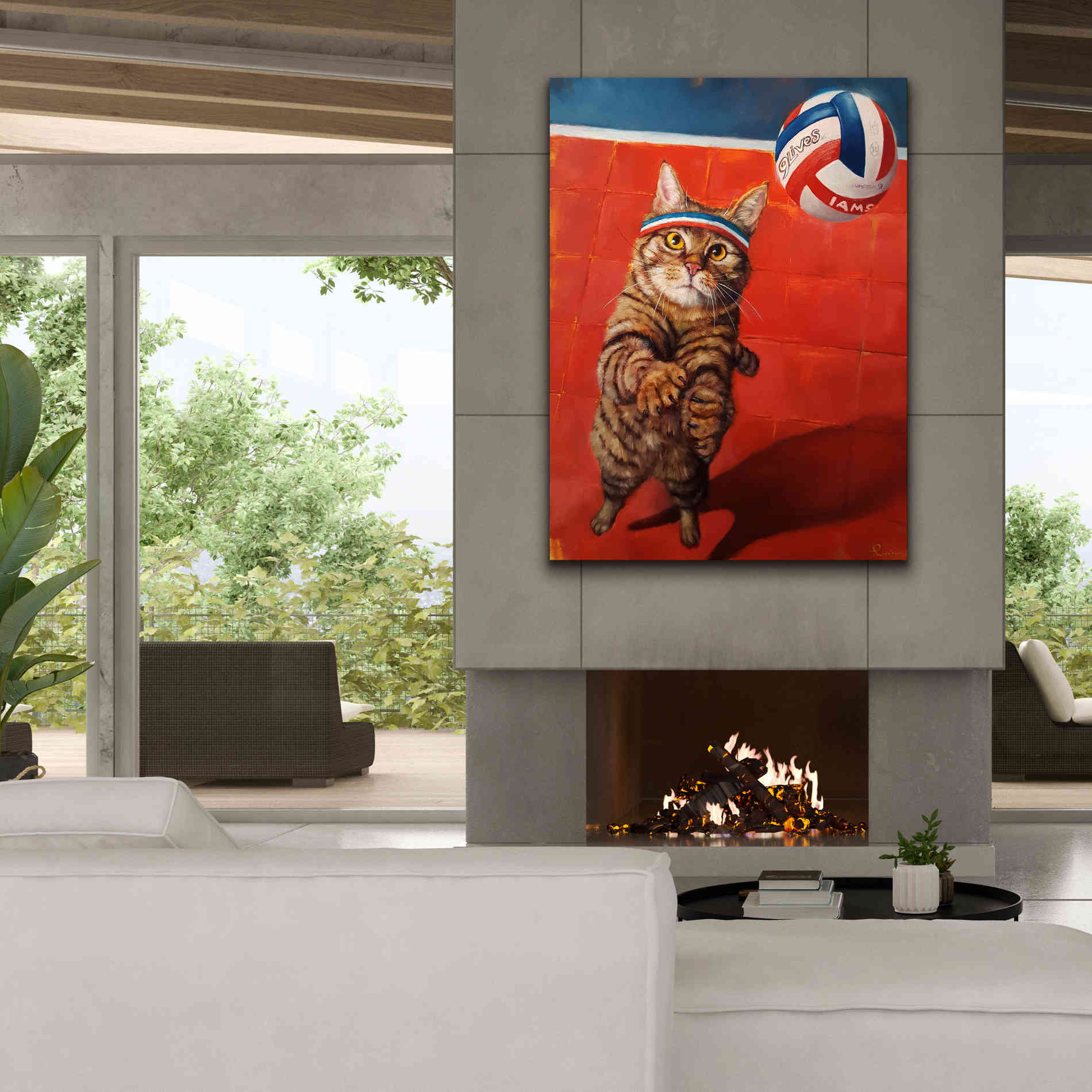 'The Setter' by Lucia Heffernan, Canvas Wall Art,40x54