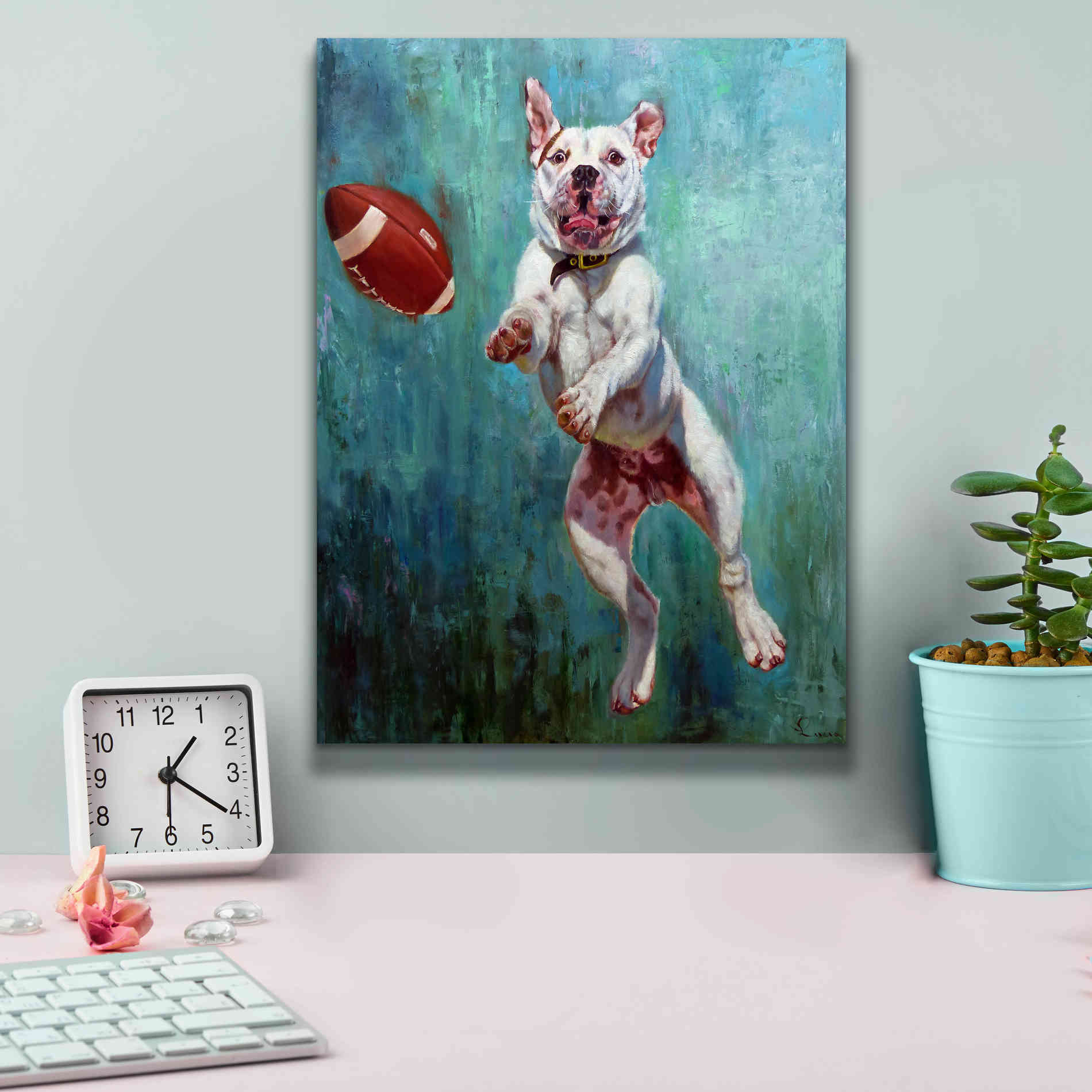 'Hail Mary' by Lucia Heffernan, Canvas Wall Art,12x16