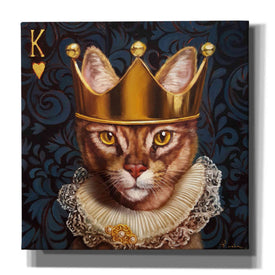 'King of Hearts' by Lucia Heffernan, Canvas Wall Art