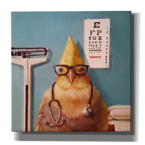 Image of 'Featherologist' by Lucia Heffernan, Canvas Wall Art