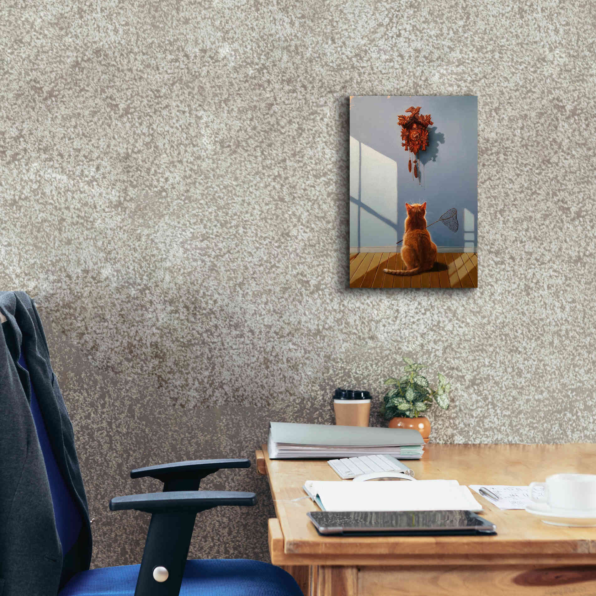 'A Timely Lunch' by Lucia Heffernan, Canvas Wall Art,12x18