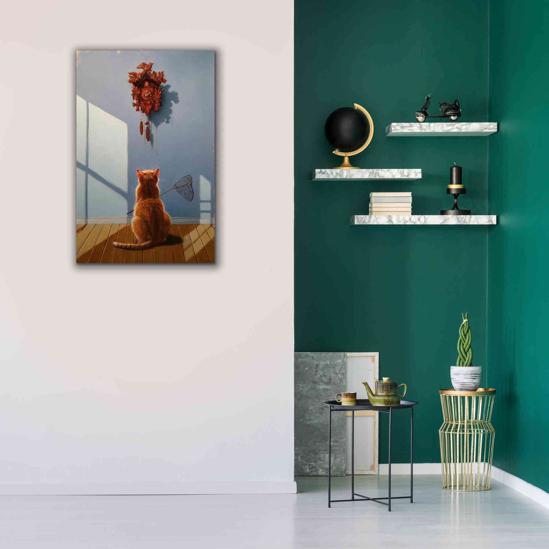 'A Timely Lunch' by Lucia Heffernan, Canvas Wall Art,26x40