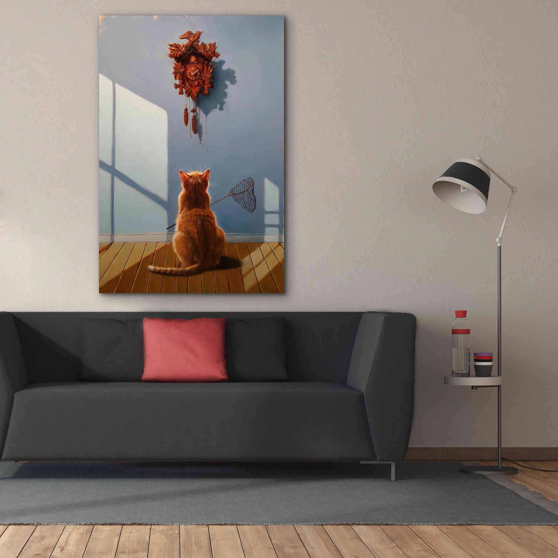 'A Timely Lunch' by Lucia Heffernan, Canvas Wall Art,40x60