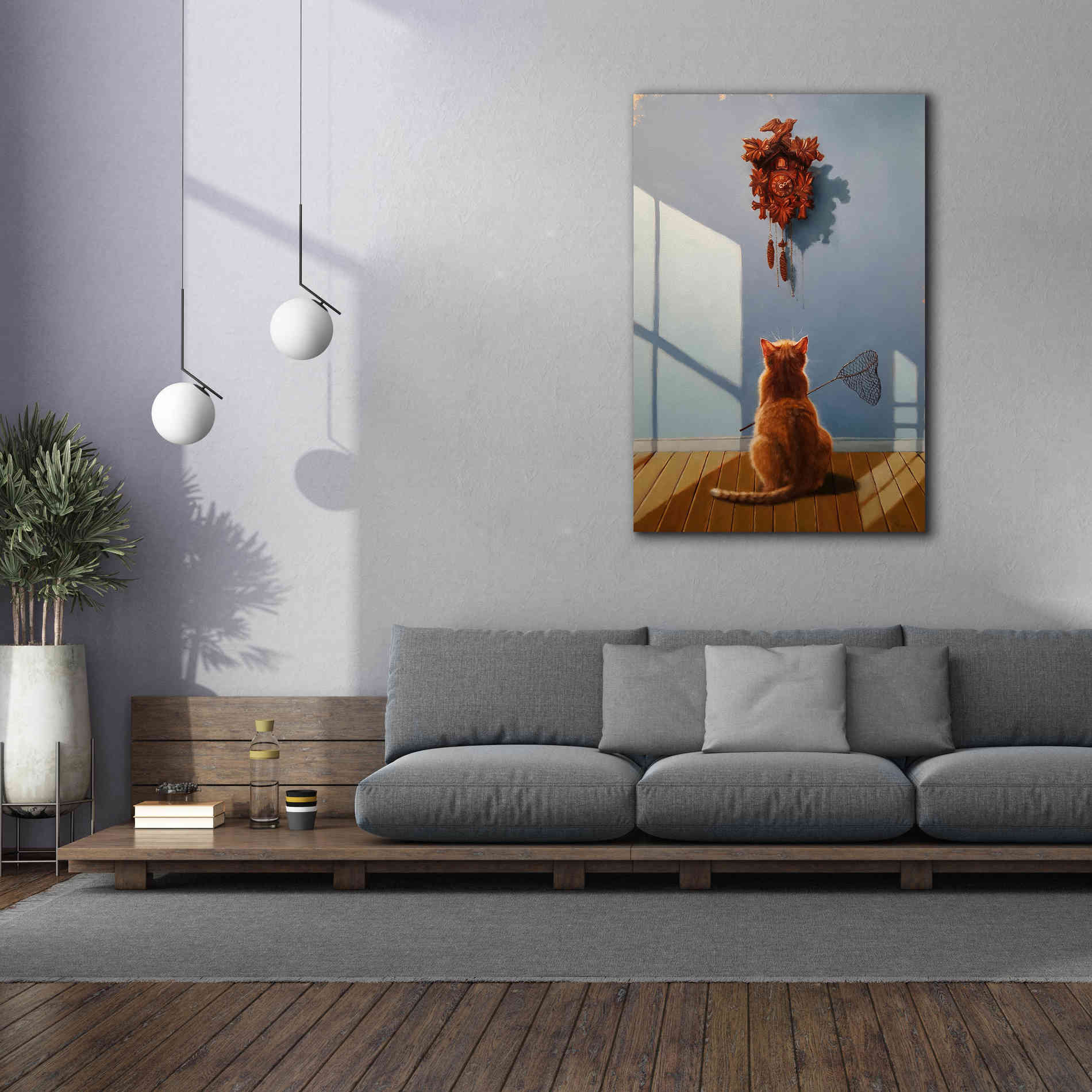 'A Timely Lunch' by Lucia Heffernan, Canvas Wall Art,40x60