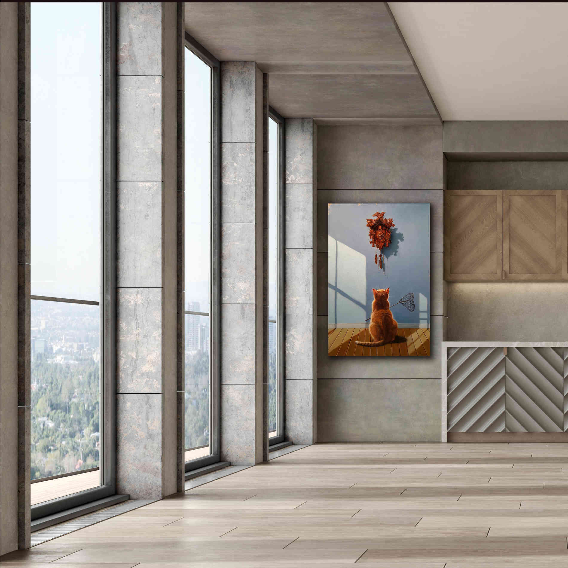 'A Timely Lunch' by Lucia Heffernan, Canvas Wall Art,40x60