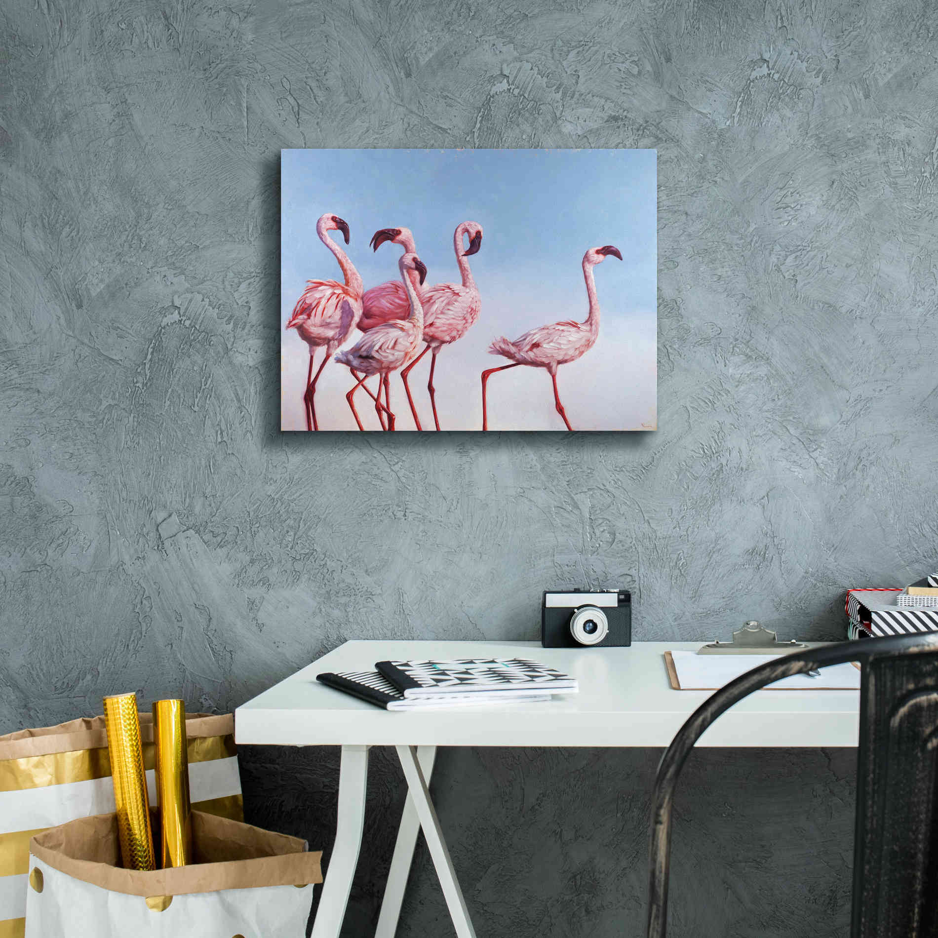 'Pink Ladies' by Lucia Heffernan, Canvas Wall Art,16x12