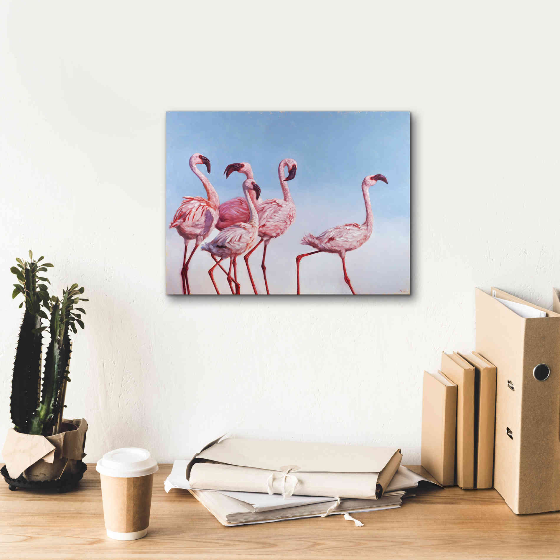 'Pink Ladies' by Lucia Heffernan, Canvas Wall Art,16x12