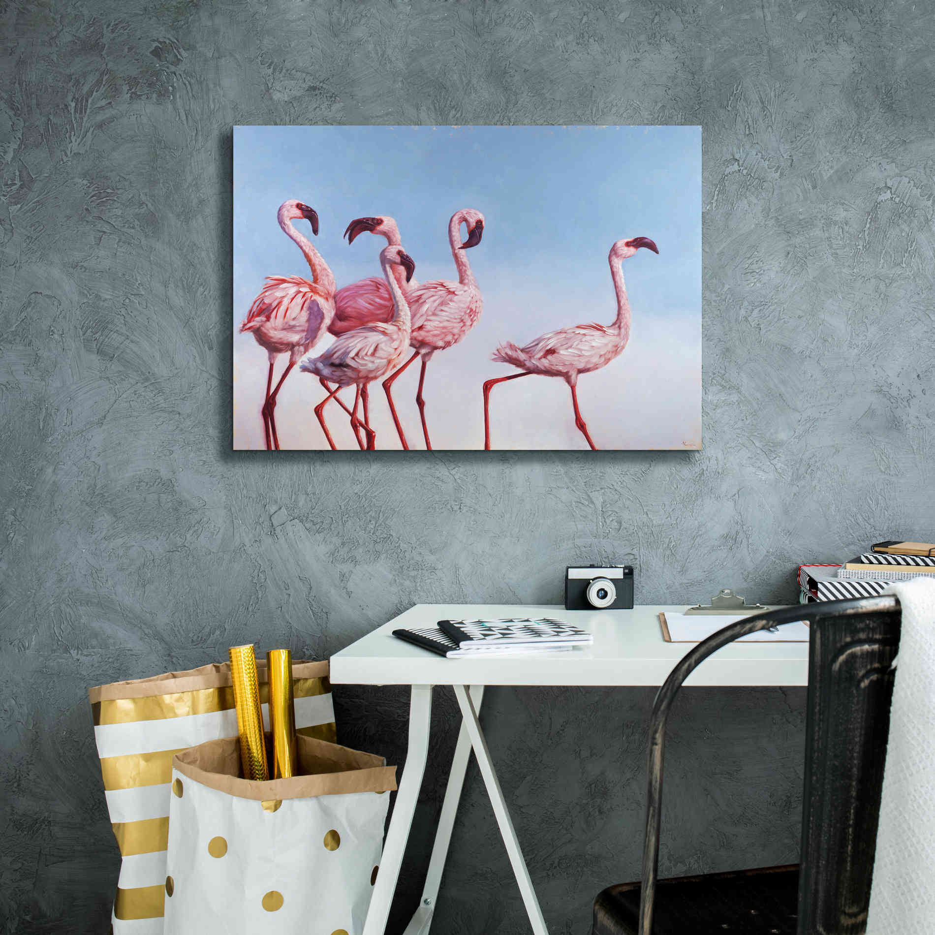 'Pink Ladies' by Lucia Heffernan, Canvas Wall Art,26x18