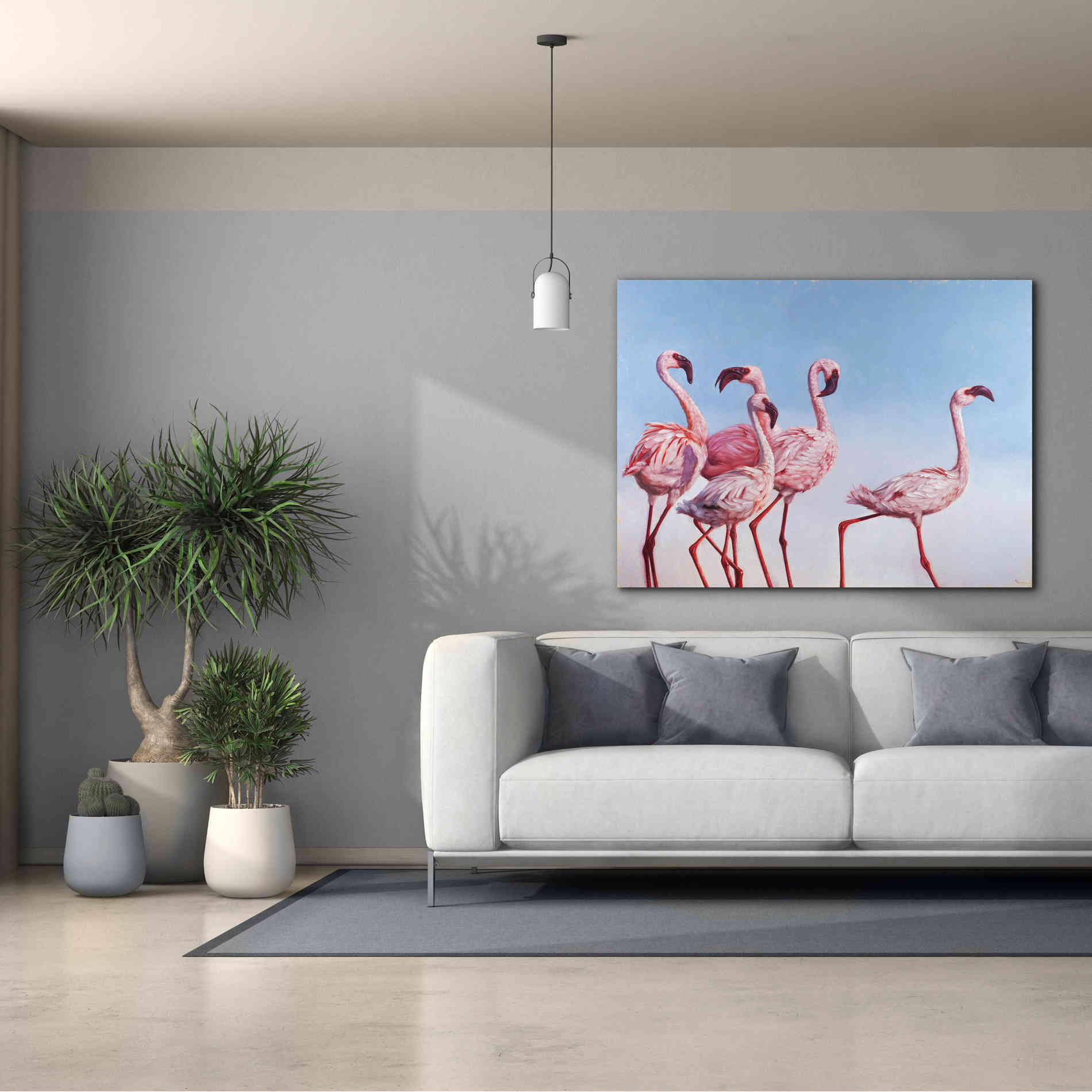 'Pink Ladies' by Lucia Heffernan, Canvas Wall Art,54x40