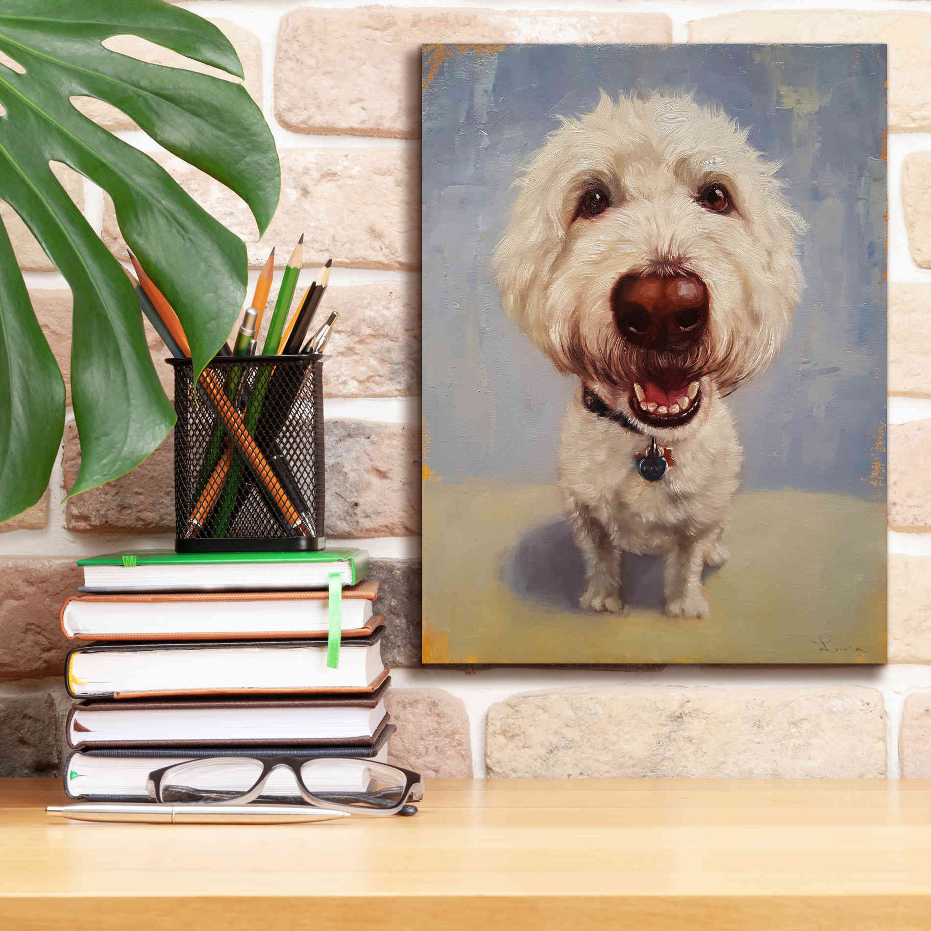 'Molly' by Lucia Heffernan, Canvas Wall Art,12x16