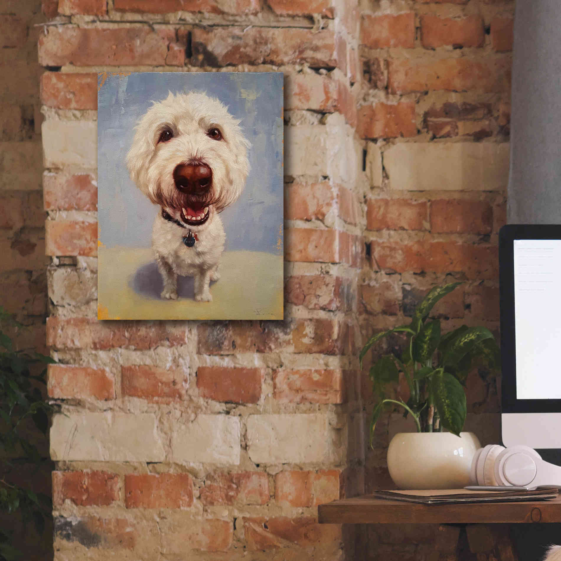 'Molly' by Lucia Heffernan, Canvas Wall Art,12x16