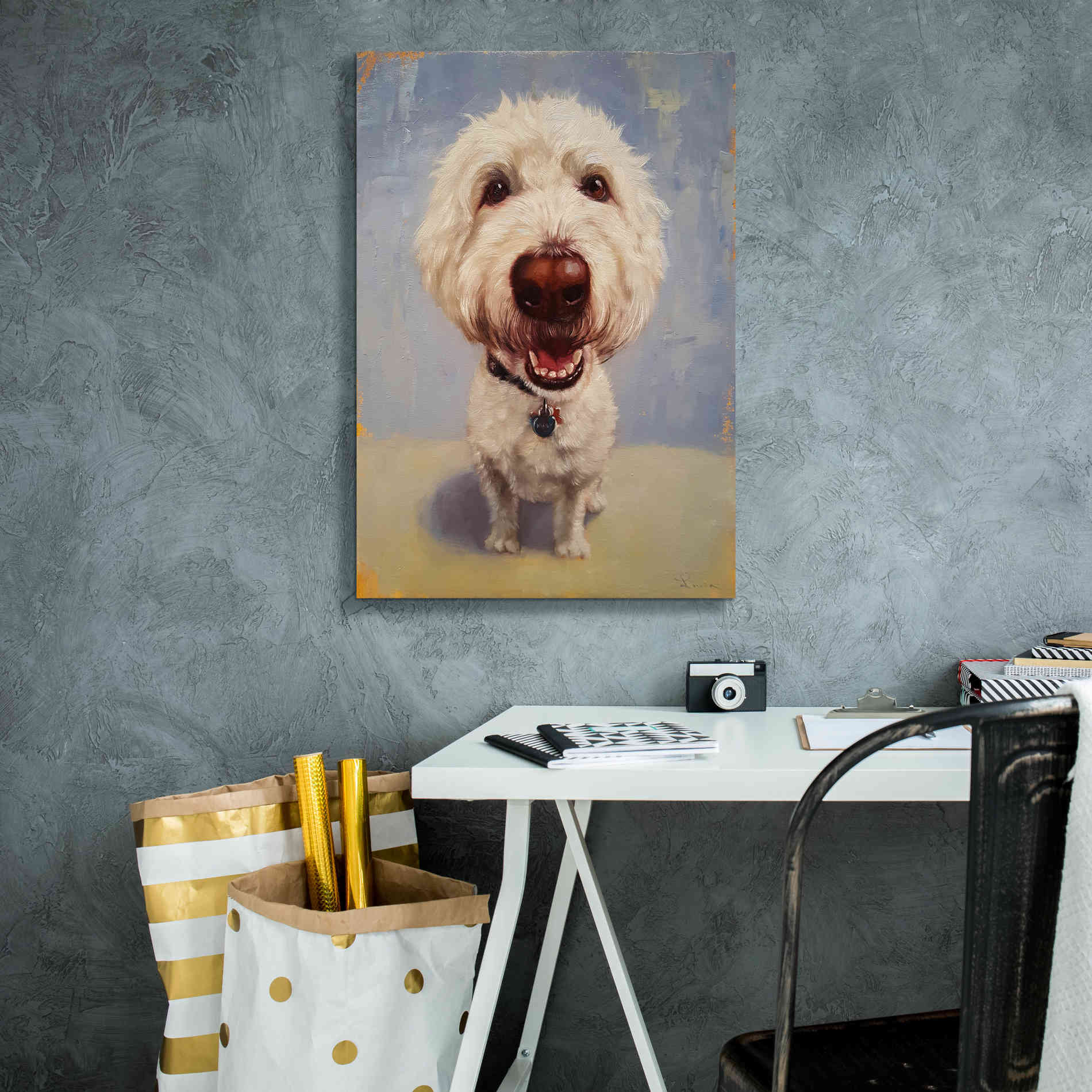 'Molly' by Lucia Heffernan, Canvas Wall Art,18x26