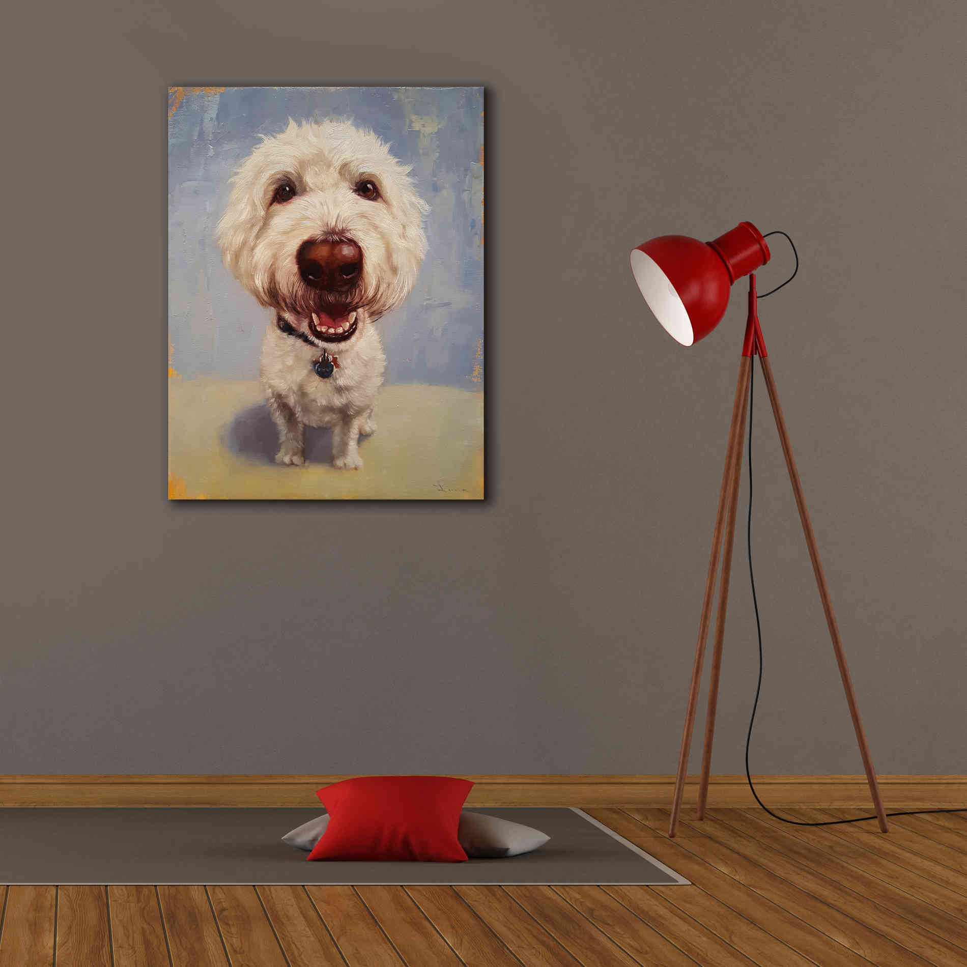 'Molly' by Lucia Heffernan, Canvas Wall Art,26x34