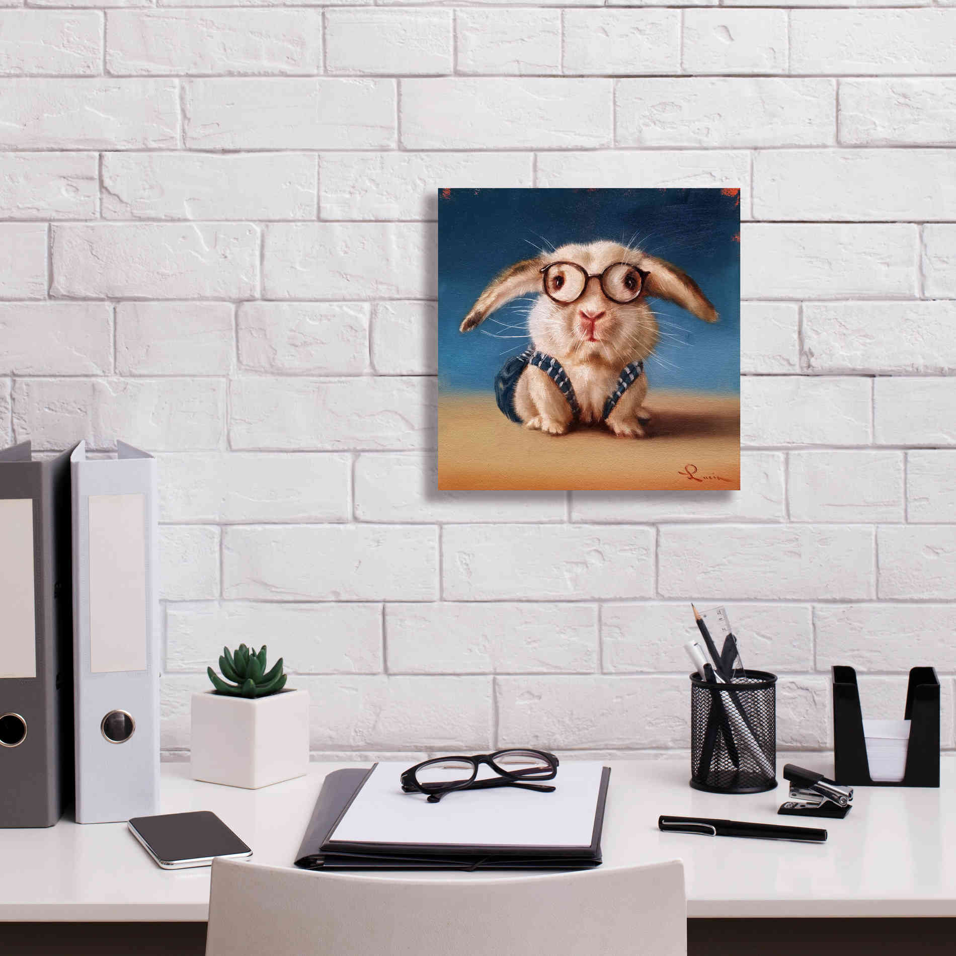 'Back to School' by Lucia Heffernan, Canvas Wall Art,12x12