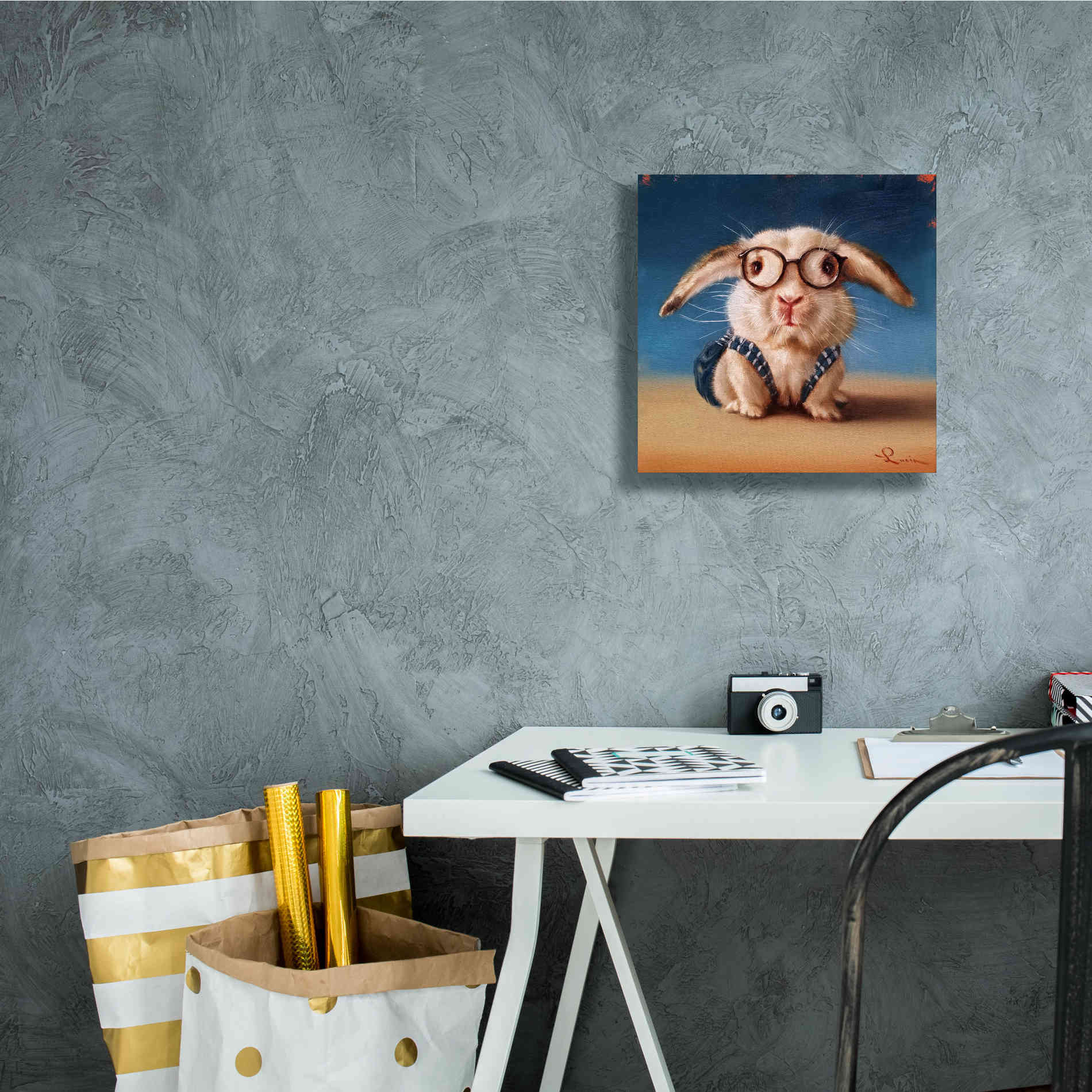 'Back to School' by Lucia Heffernan, Canvas Wall Art,12x12