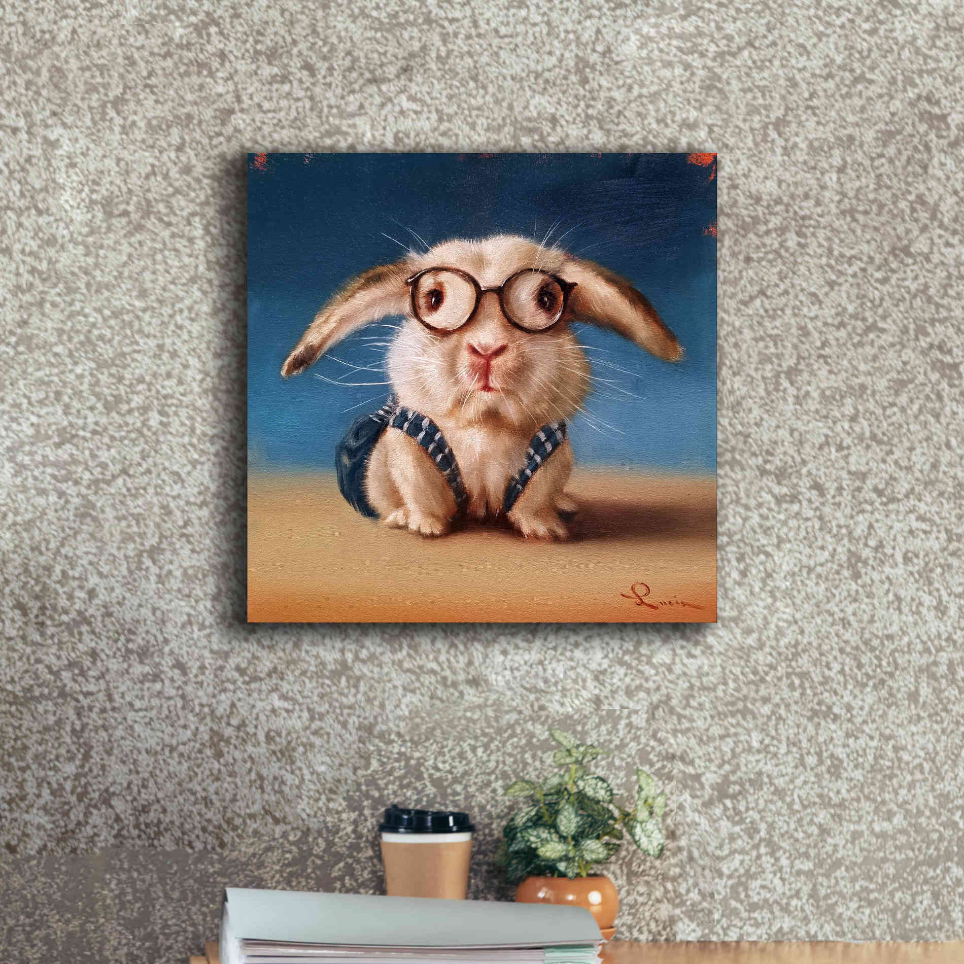 'Back to School' by Lucia Heffernan, Canvas Wall Art,18x18