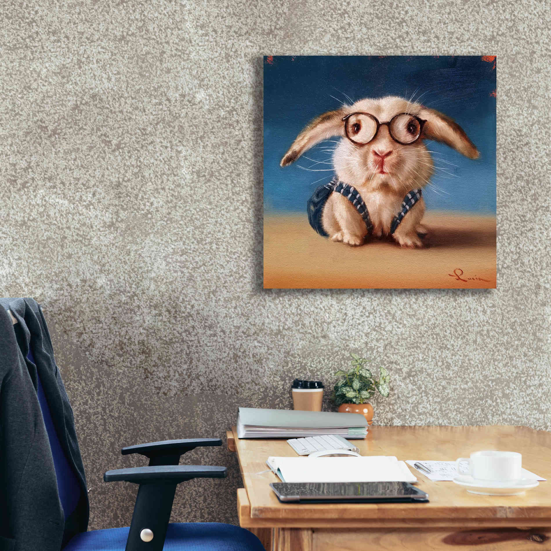 'Back to School' by Lucia Heffernan, Canvas Wall Art,26x26