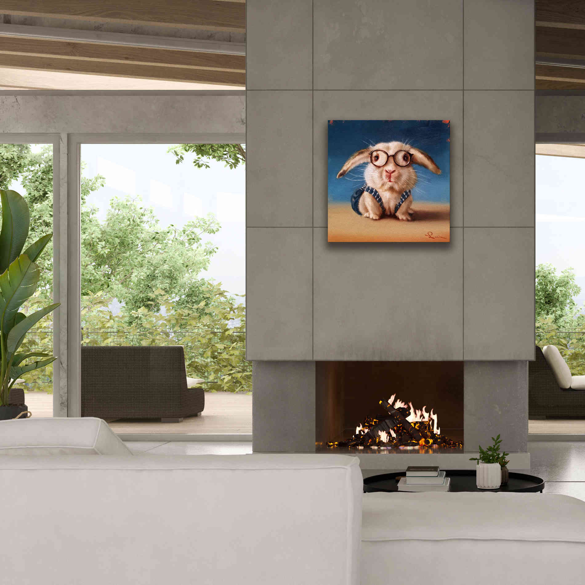 'Back to School' by Lucia Heffernan, Canvas Wall Art,26x26