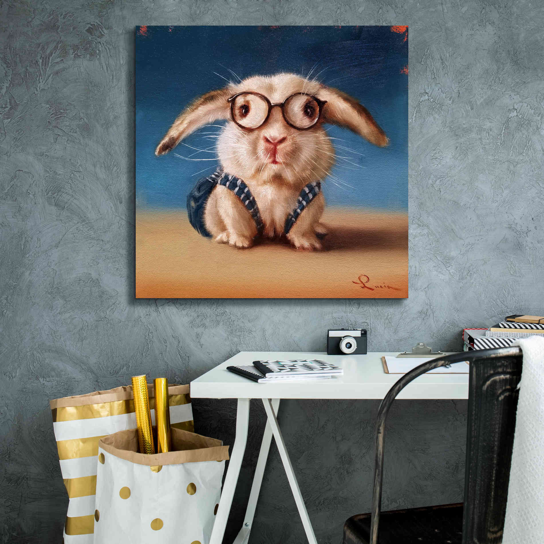 'Back to School' by Lucia Heffernan, Canvas Wall Art,26x26