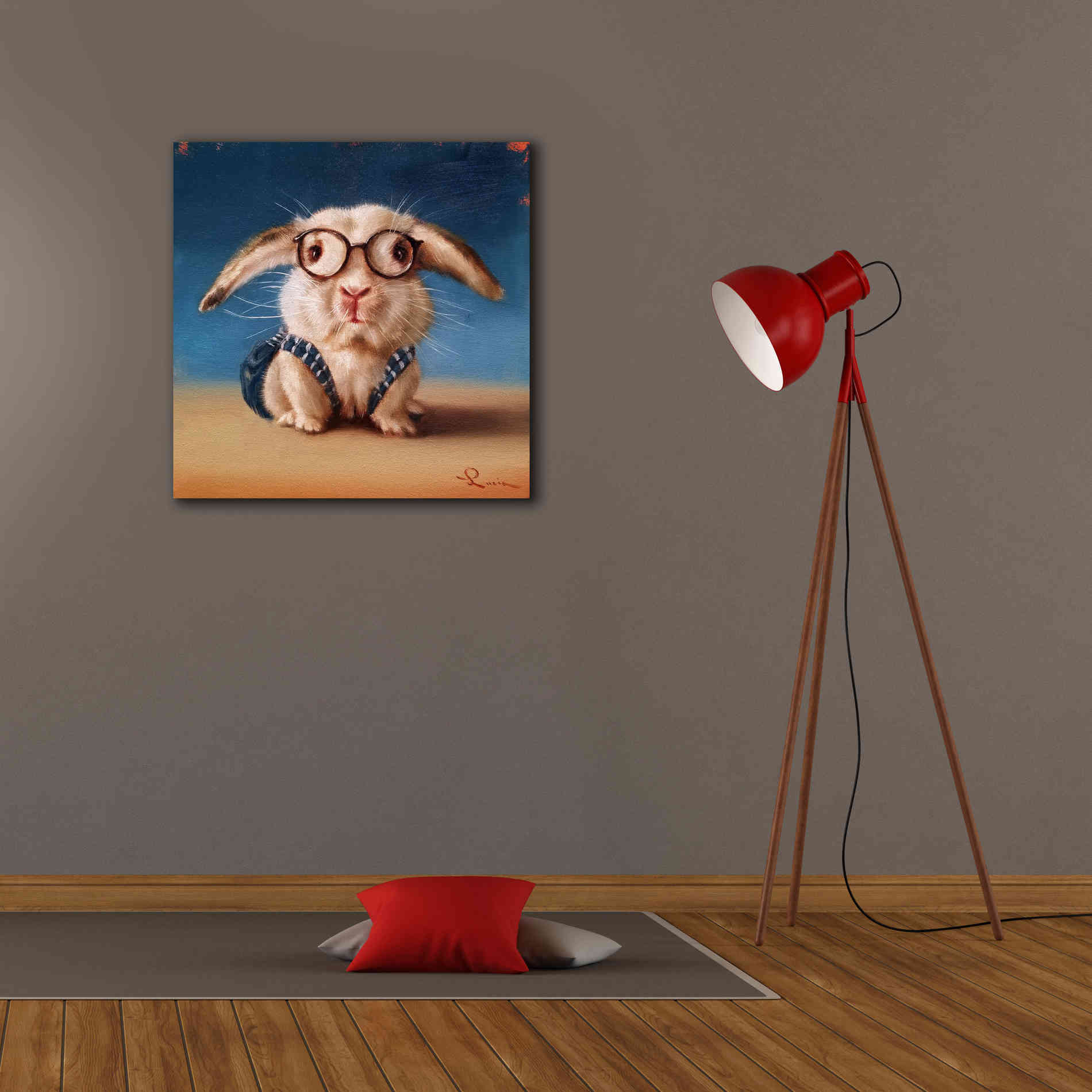 'Back to School' by Lucia Heffernan, Canvas Wall Art,26x26