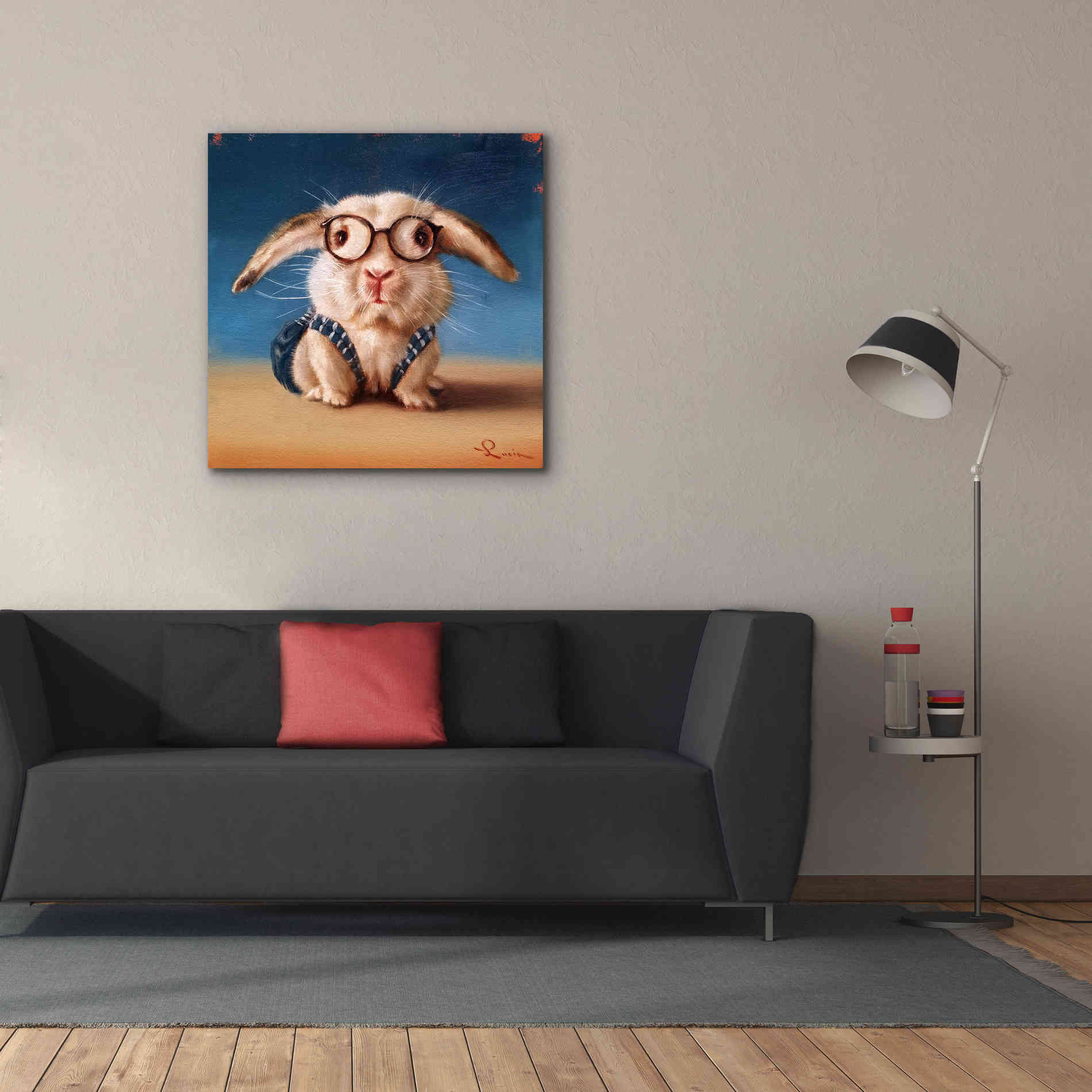 'Back to School' by Lucia Heffernan, Canvas Wall Art,37x37