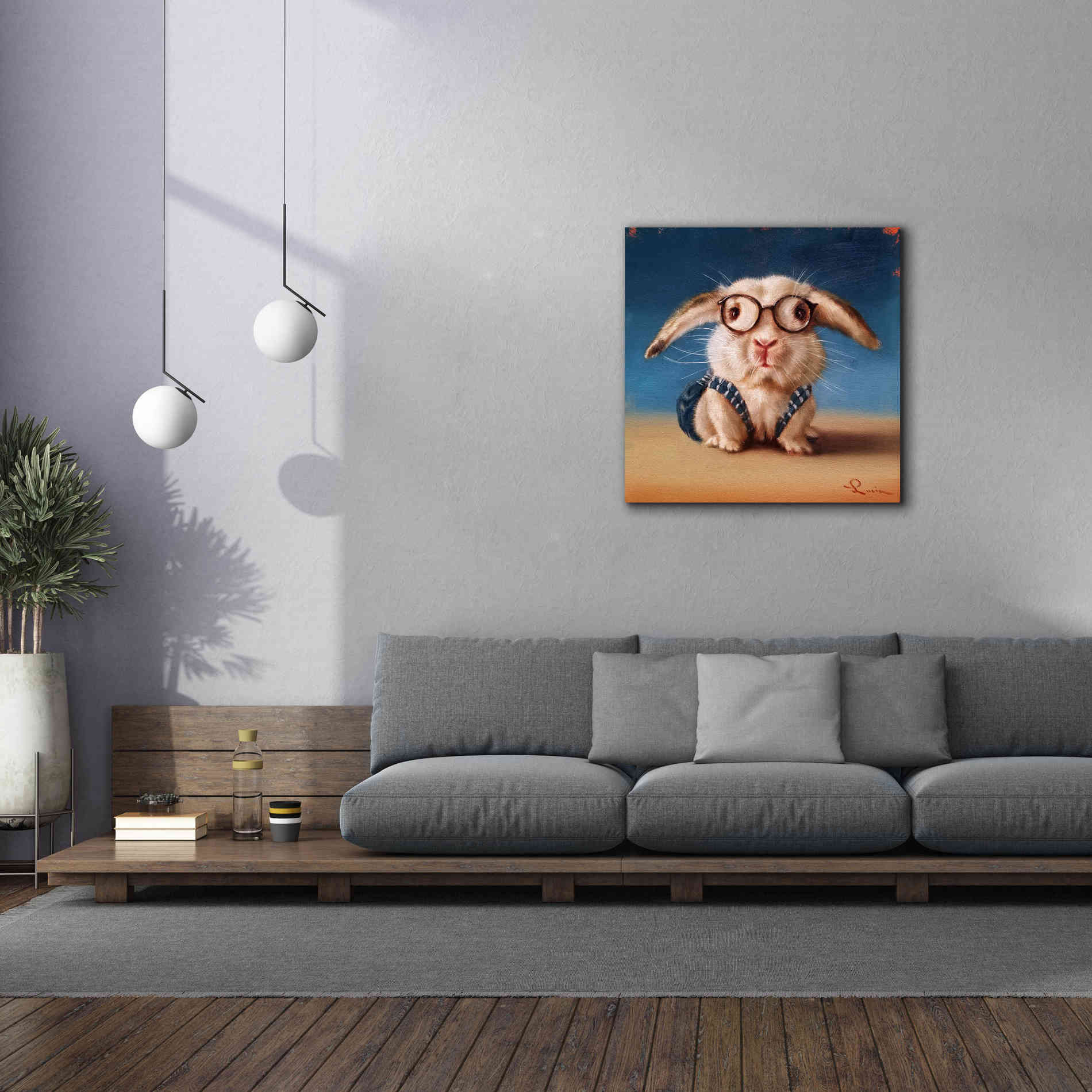 'Back to School' by Lucia Heffernan, Canvas Wall Art,37x37