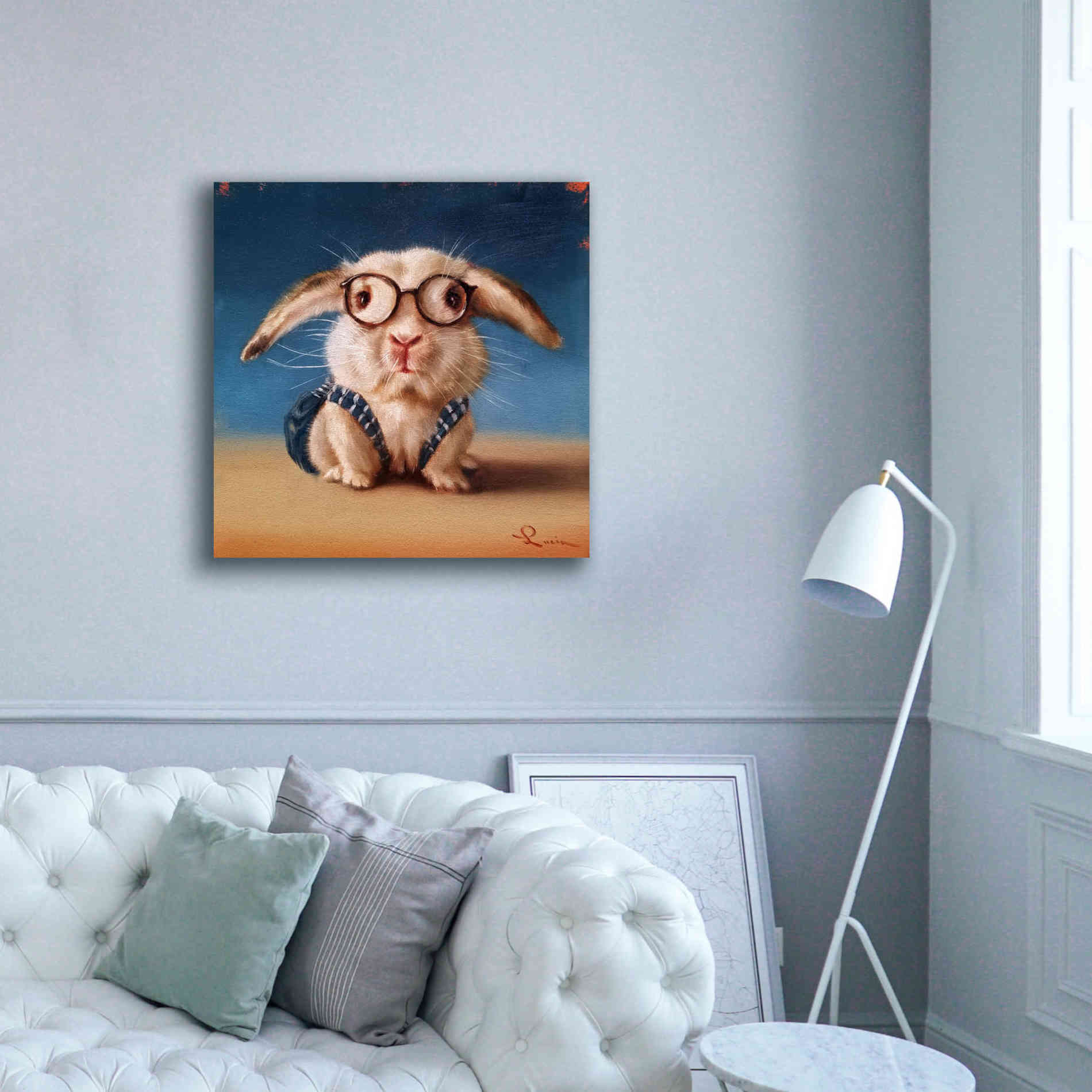 'Back to School' by Lucia Heffernan, Canvas Wall Art,37x37