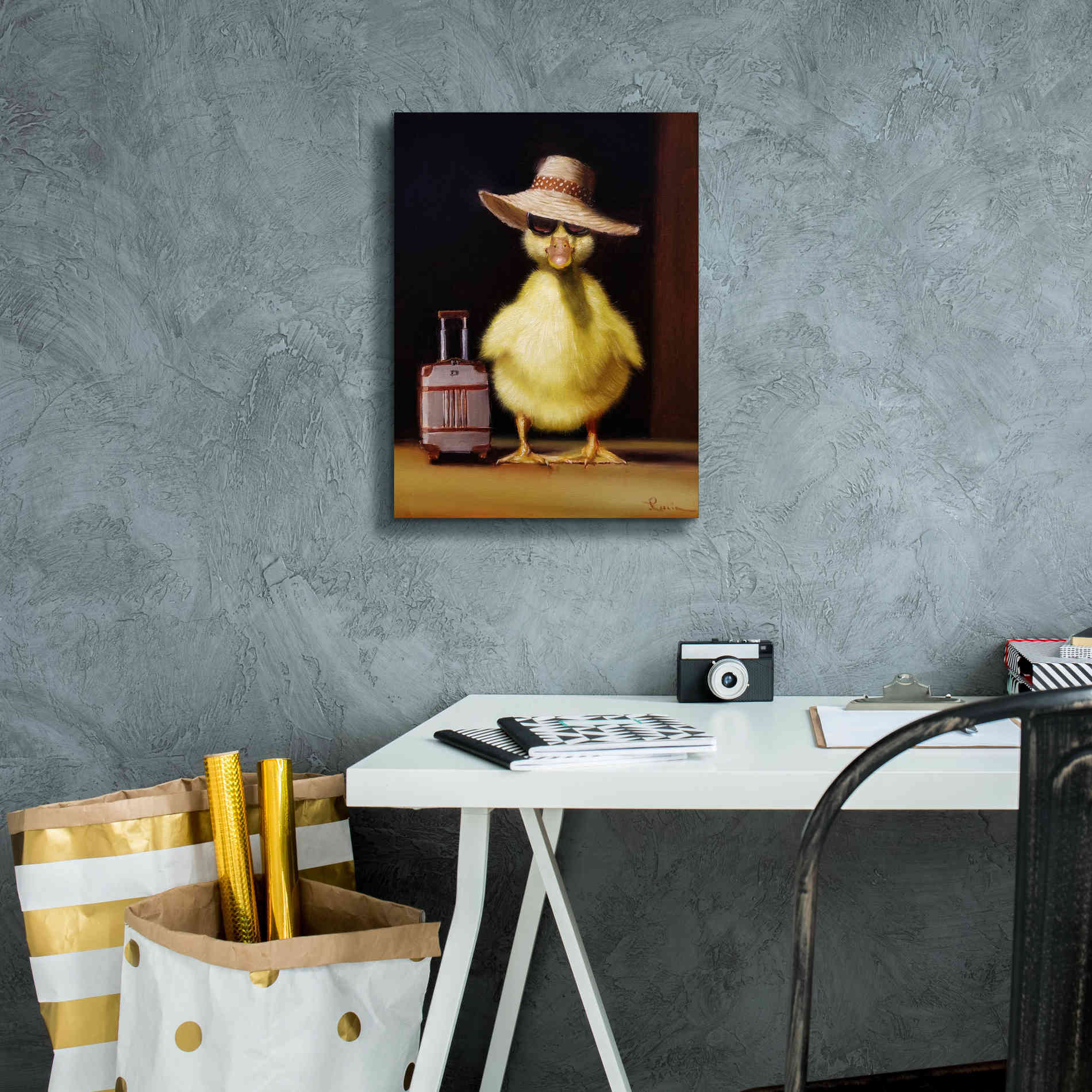 'Jet Setter' by Lucia Heffernan, Canvas Wall Art,12x16