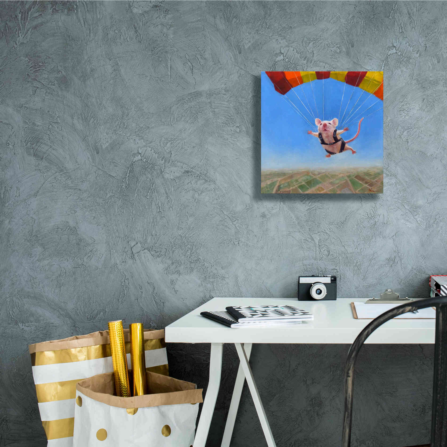 'Geronimo' by Lucia Heffernan, Canvas Wall Art,12x12