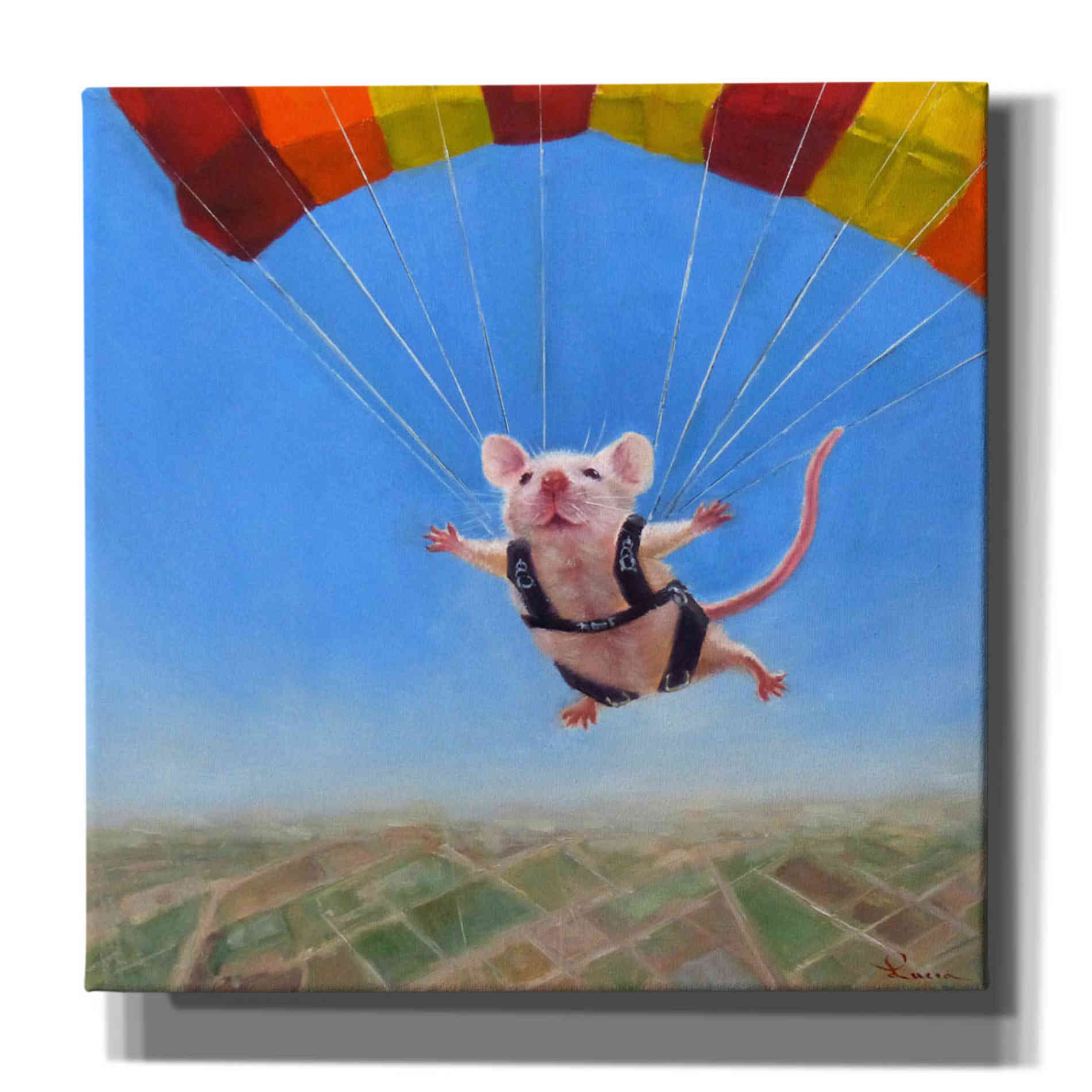 'Geronimo' by Lucia Heffernan, Canvas Wall Art