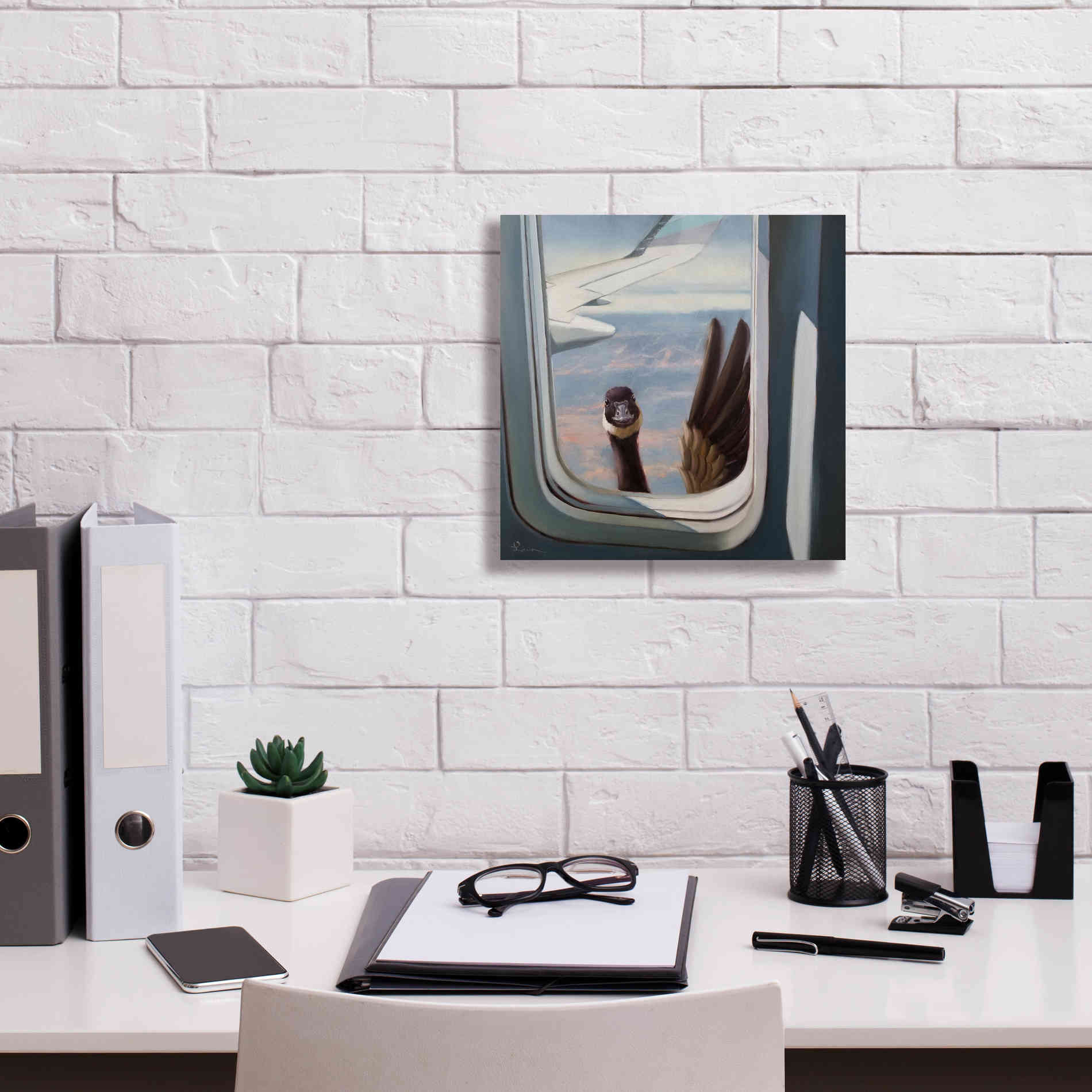 'Friendly Skies' by Lucia Heffernan, Canvas Wall Art,12x12