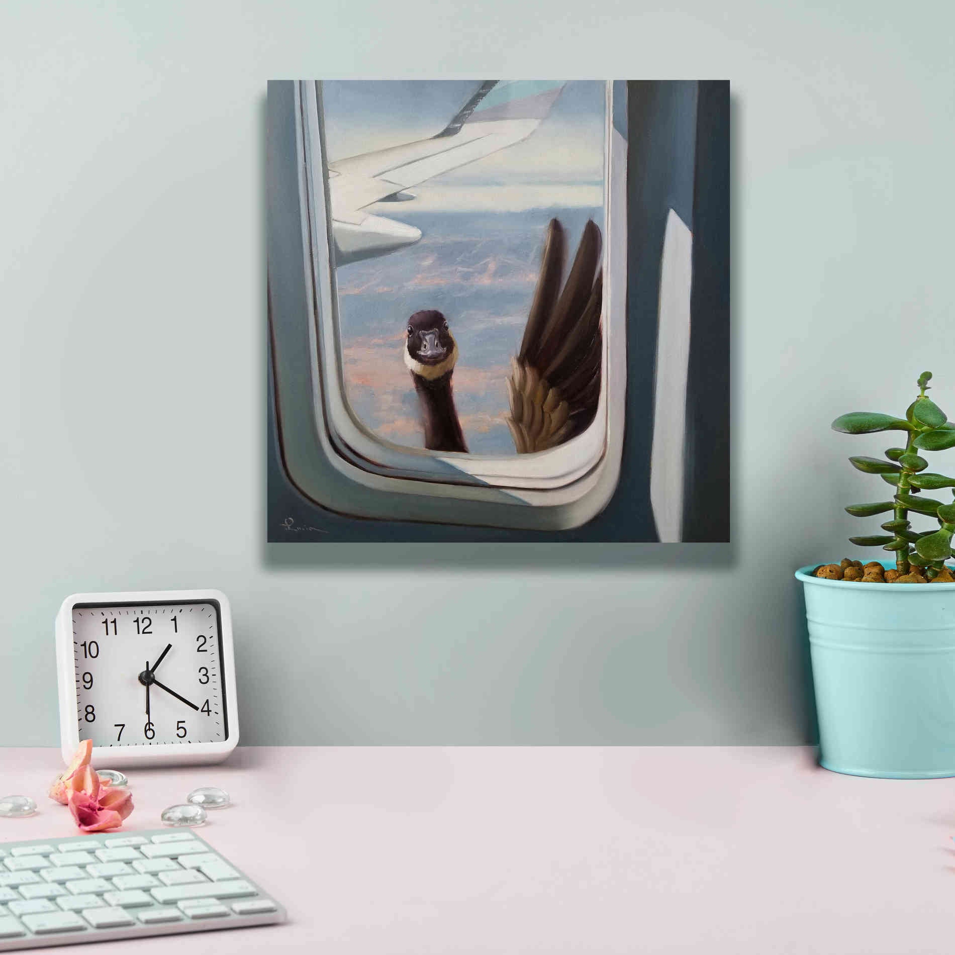 'Friendly Skies' by Lucia Heffernan, Canvas Wall Art,12x12