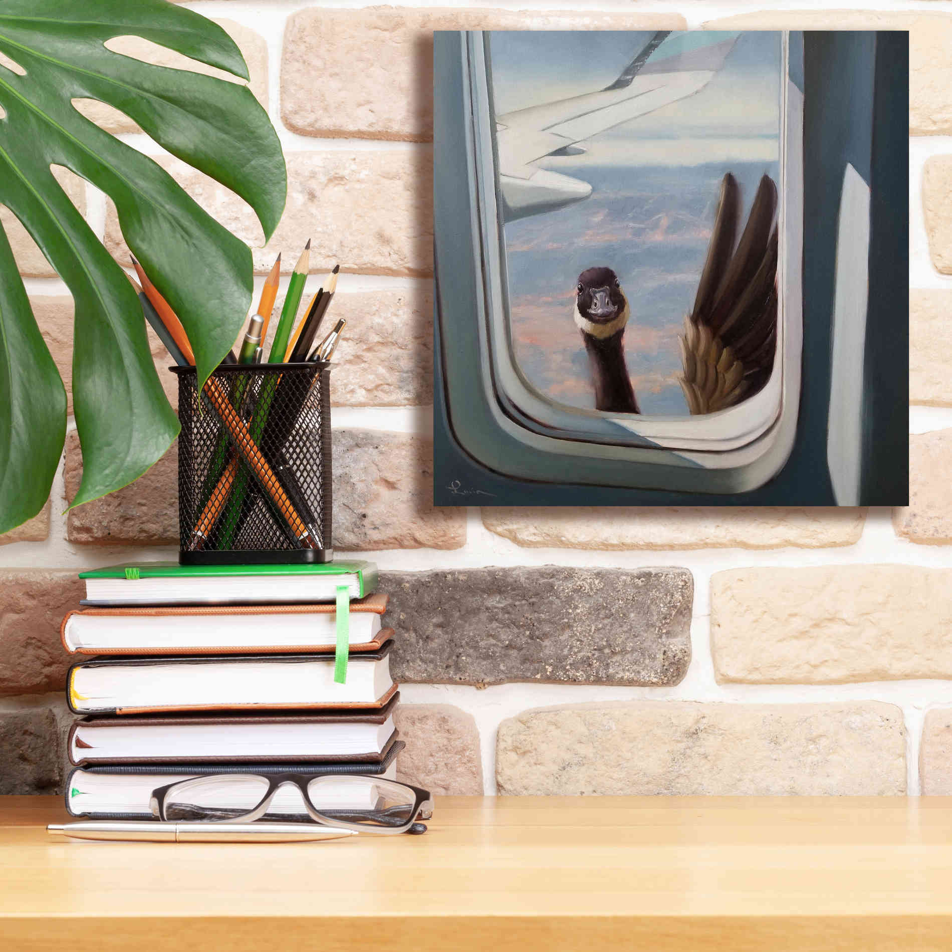 'Friendly Skies' by Lucia Heffernan, Canvas Wall Art,12x12