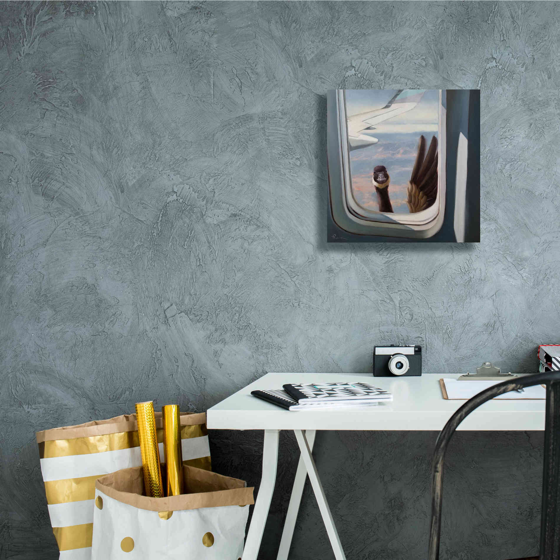 'Friendly Skies' by Lucia Heffernan, Canvas Wall Art,12x12