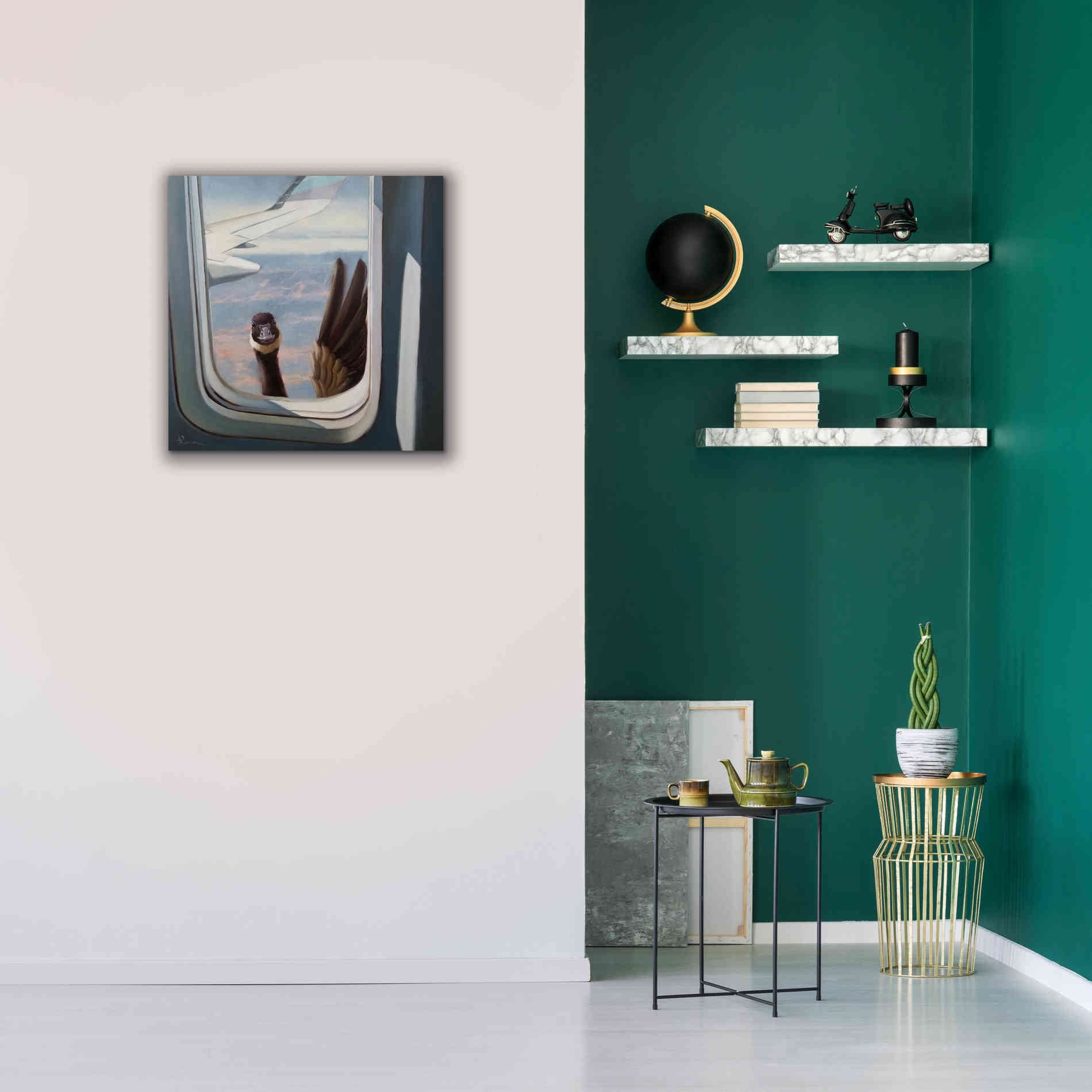 'Friendly Skies' by Lucia Heffernan, Canvas Wall Art,26x26