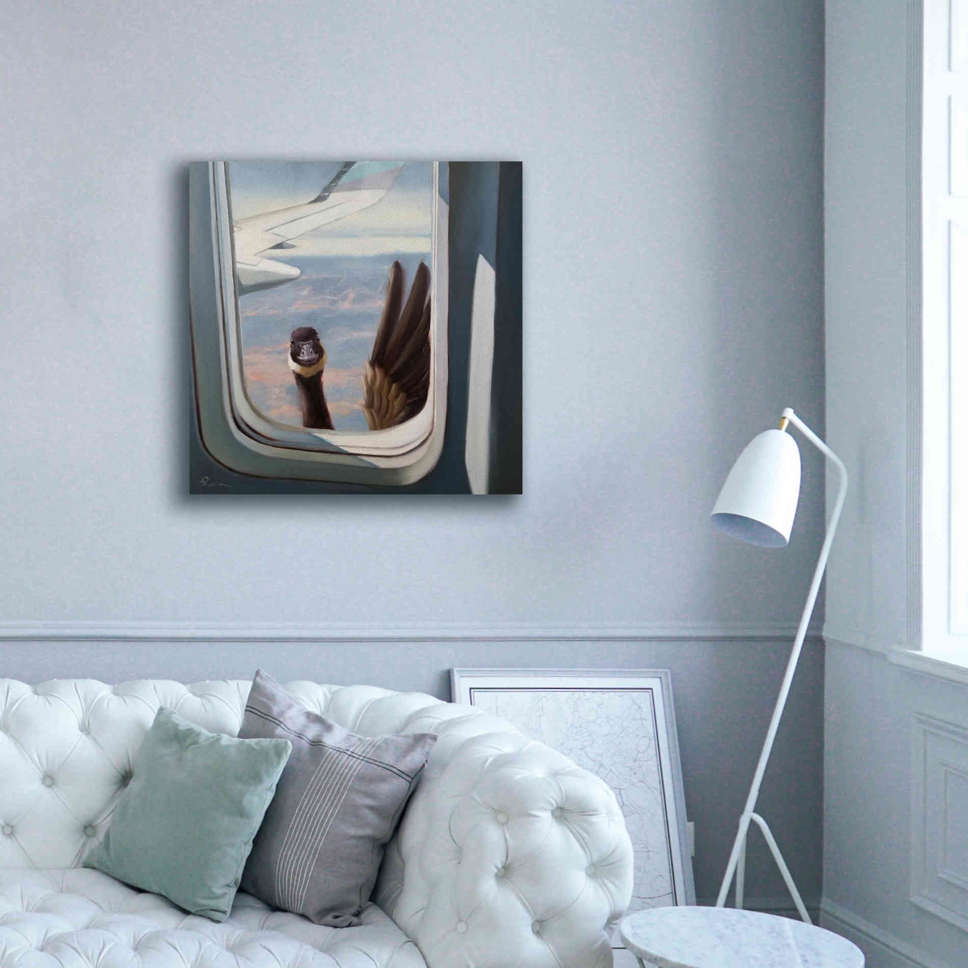 'Friendly Skies' by Lucia Heffernan, Canvas Wall Art,37x37