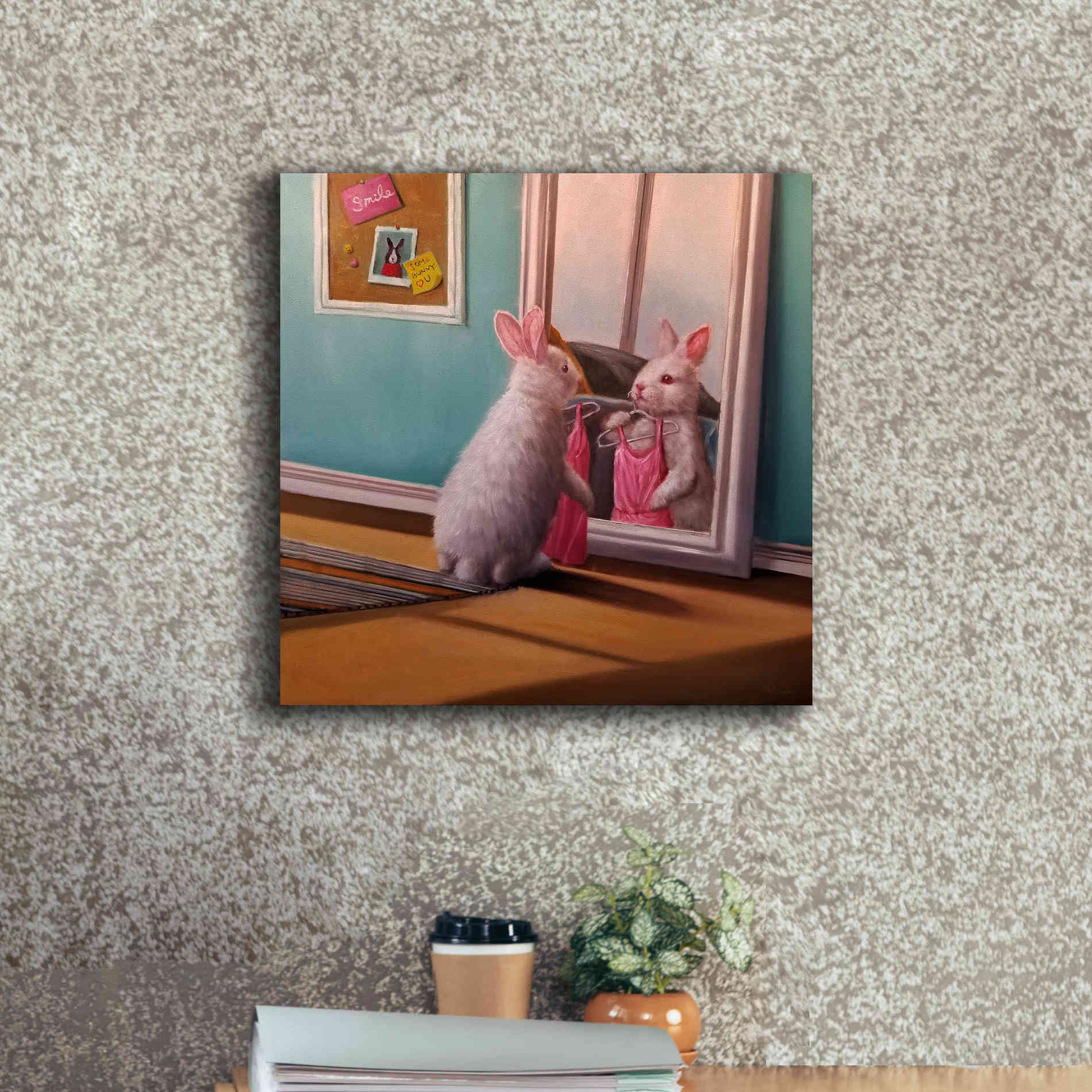 'Date Night' by Lucia Heffernan, Canvas Wall Art,18x18